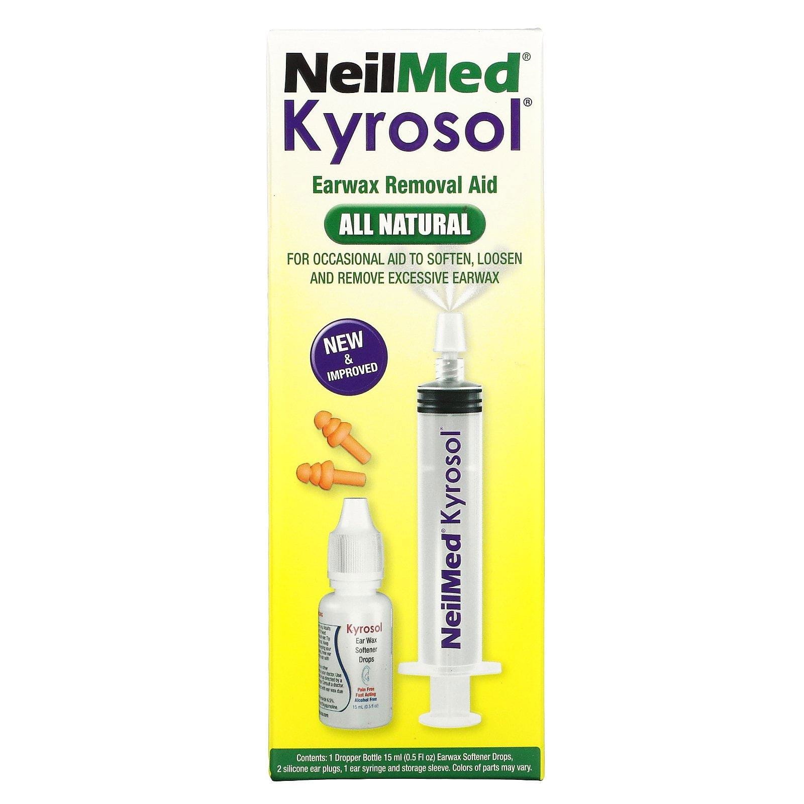 Squip, Kit de eliminación de la cera de oídos Kyrosol, kit de 5 piezas