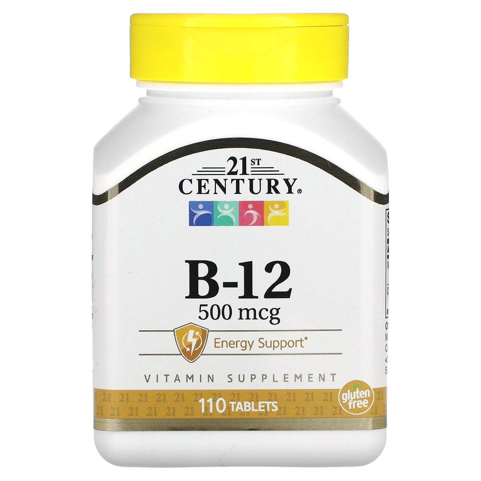 21st Century, Vitamina B12, 500 mcg, 110 comprimidos