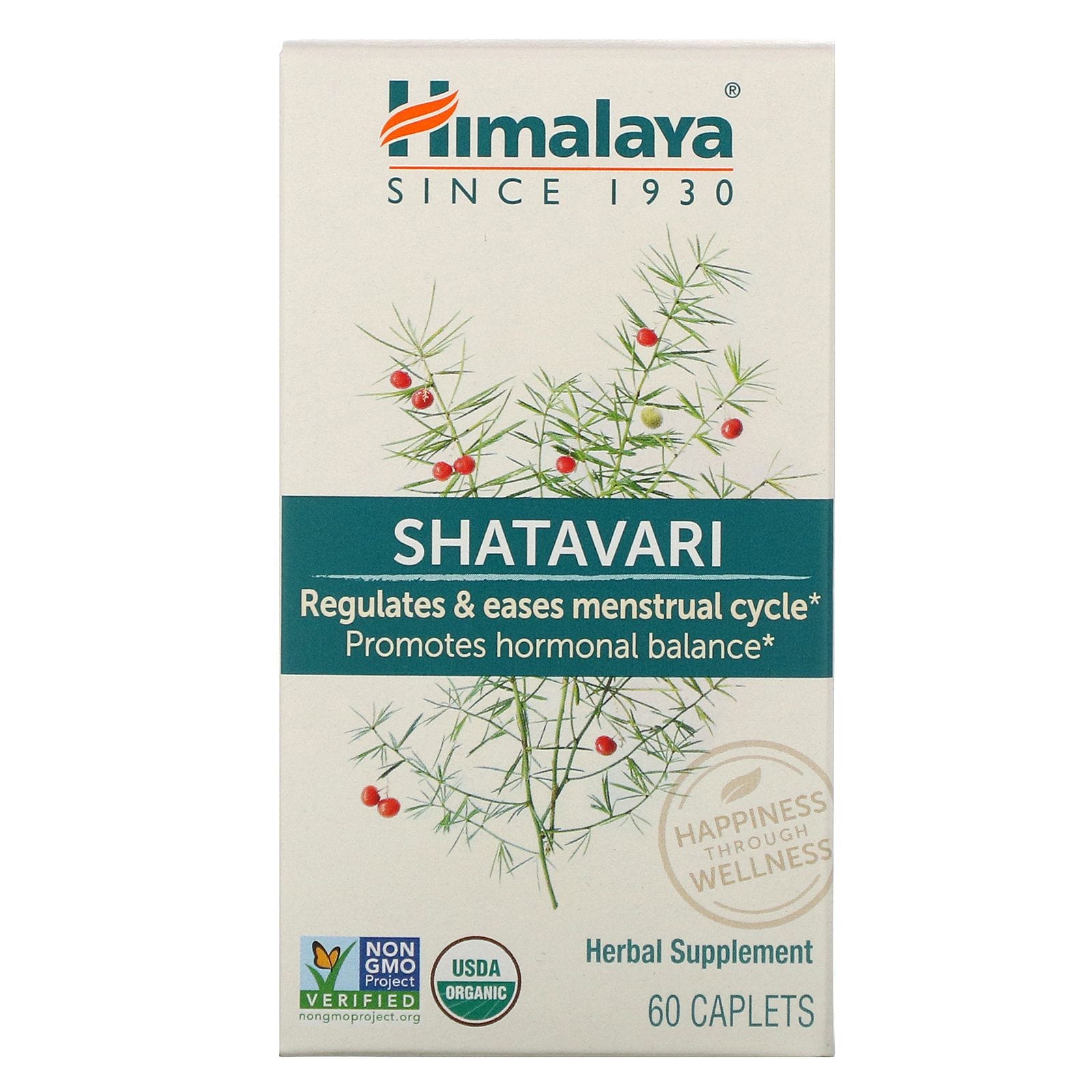 Himalaya, Shatavari, 60 cápsulas