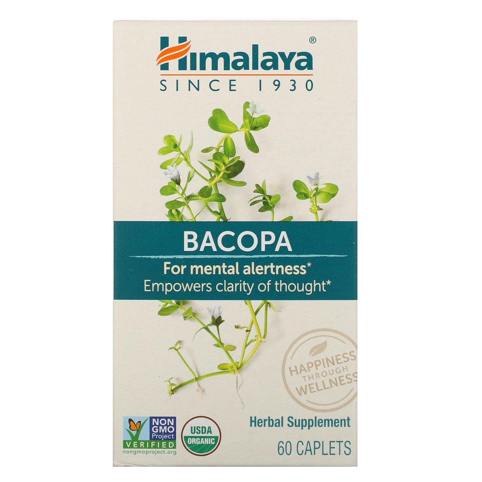 Himalaya, Bacopa, 60 Cápsulas