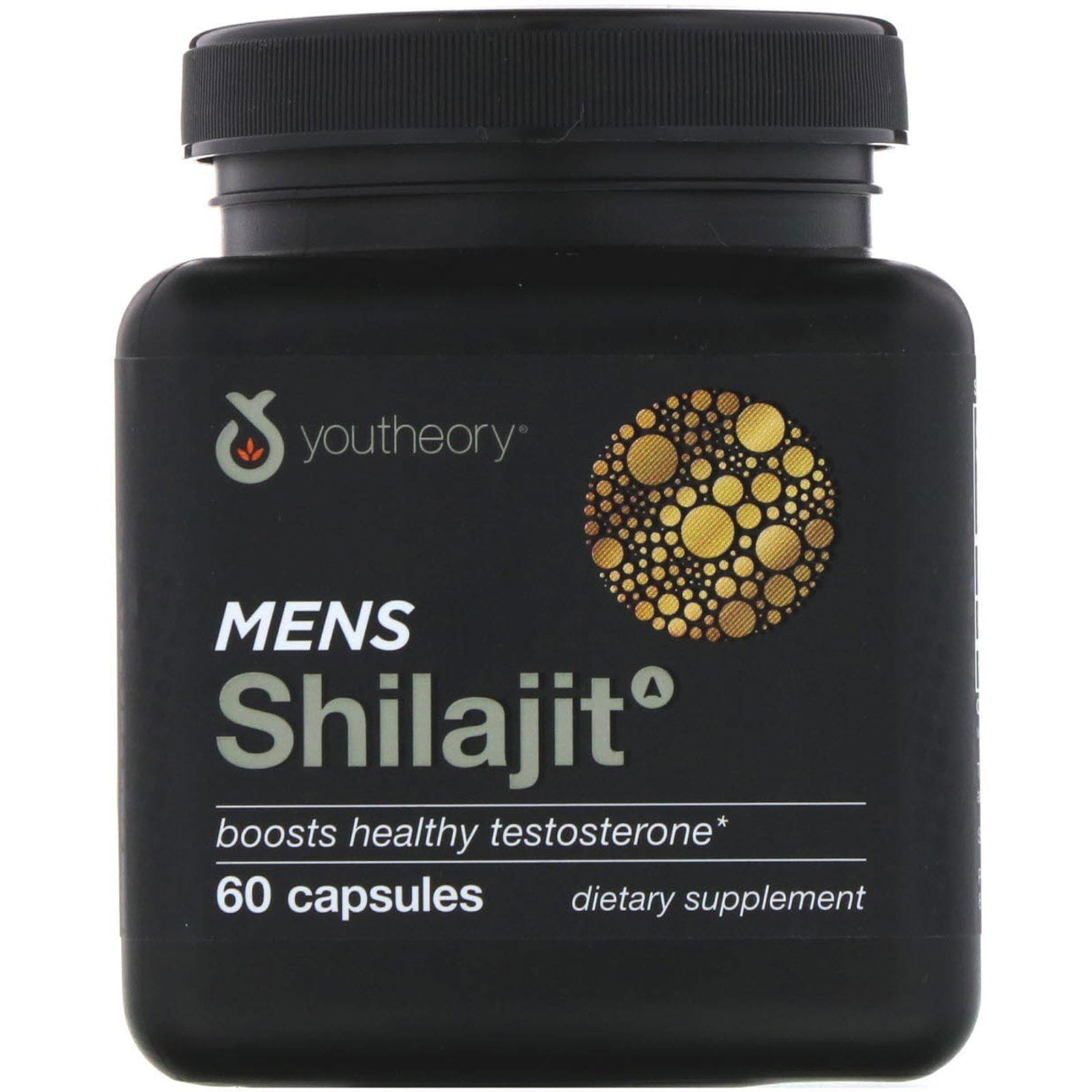 Youtheory, Shilajit para Hombres, 60 cápsulas