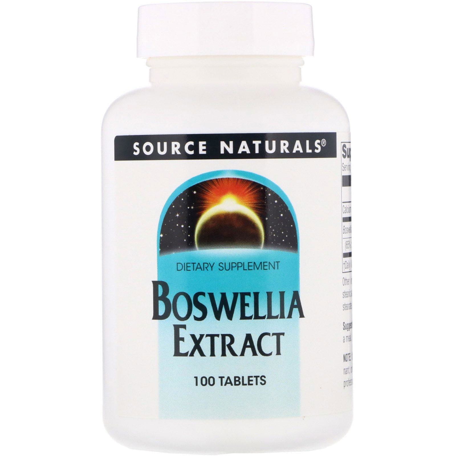 Source Naturals, Extracto de Boswellia, 100 Comprimidos