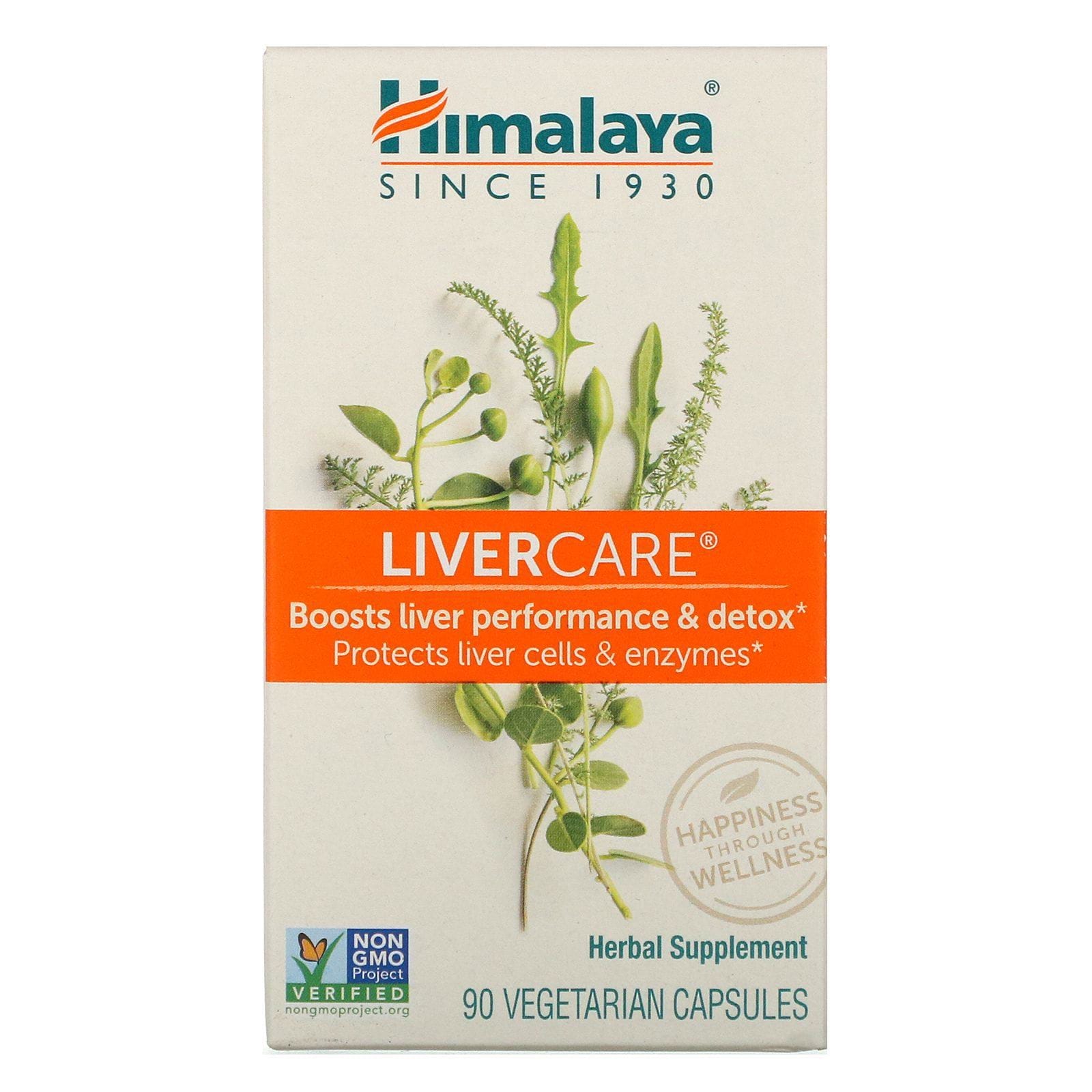 Himalaya, LiverCare, 90 cápsulas vegetarianas