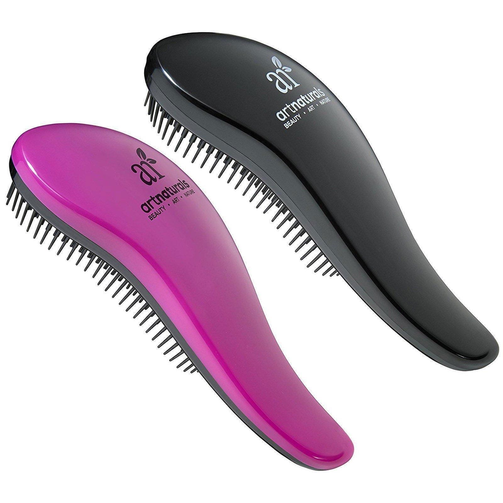 Artnaturals, Cepillo para desenredar el cabello, 2 piezas