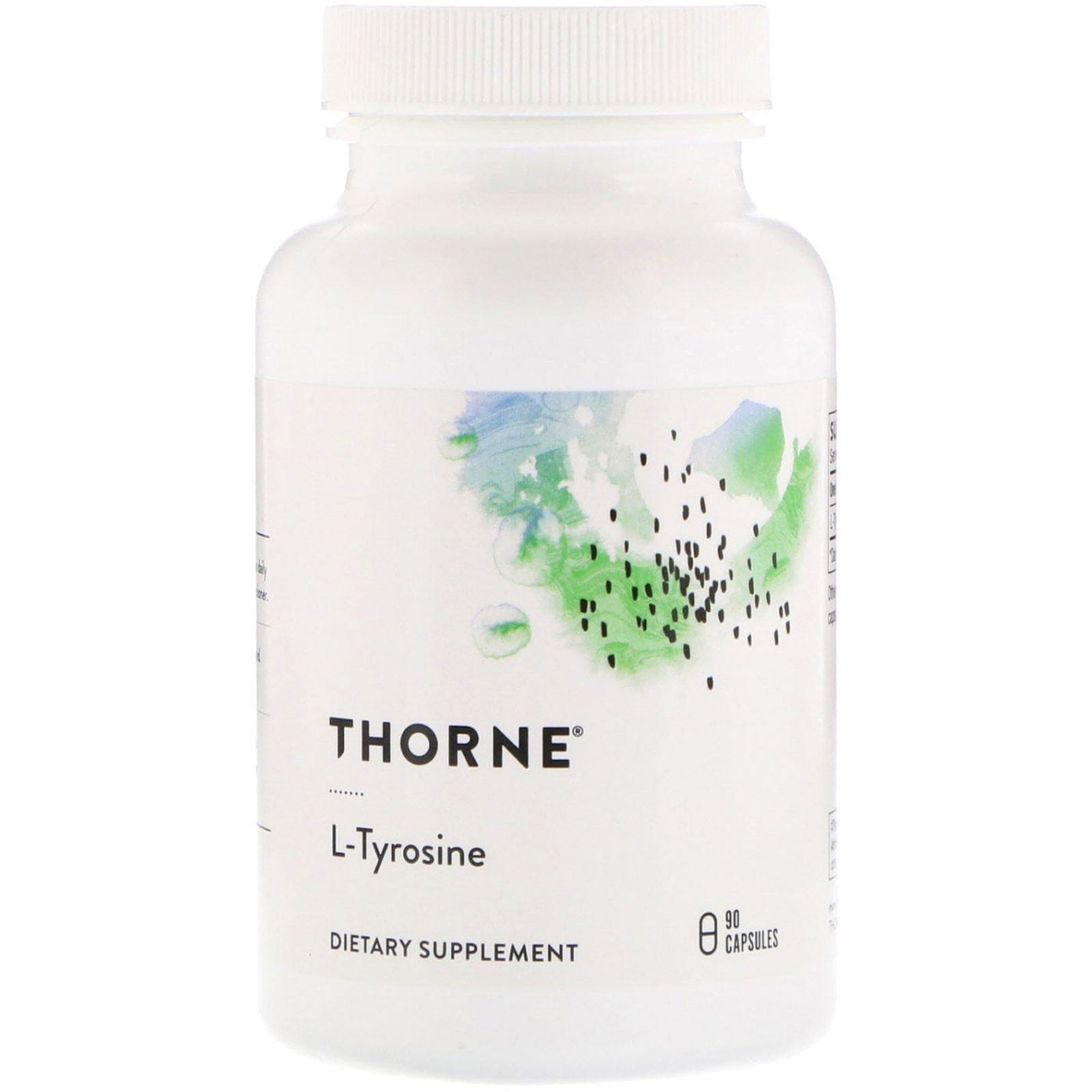 Thorne Research, L-Tyrosine, 90 cápsulas