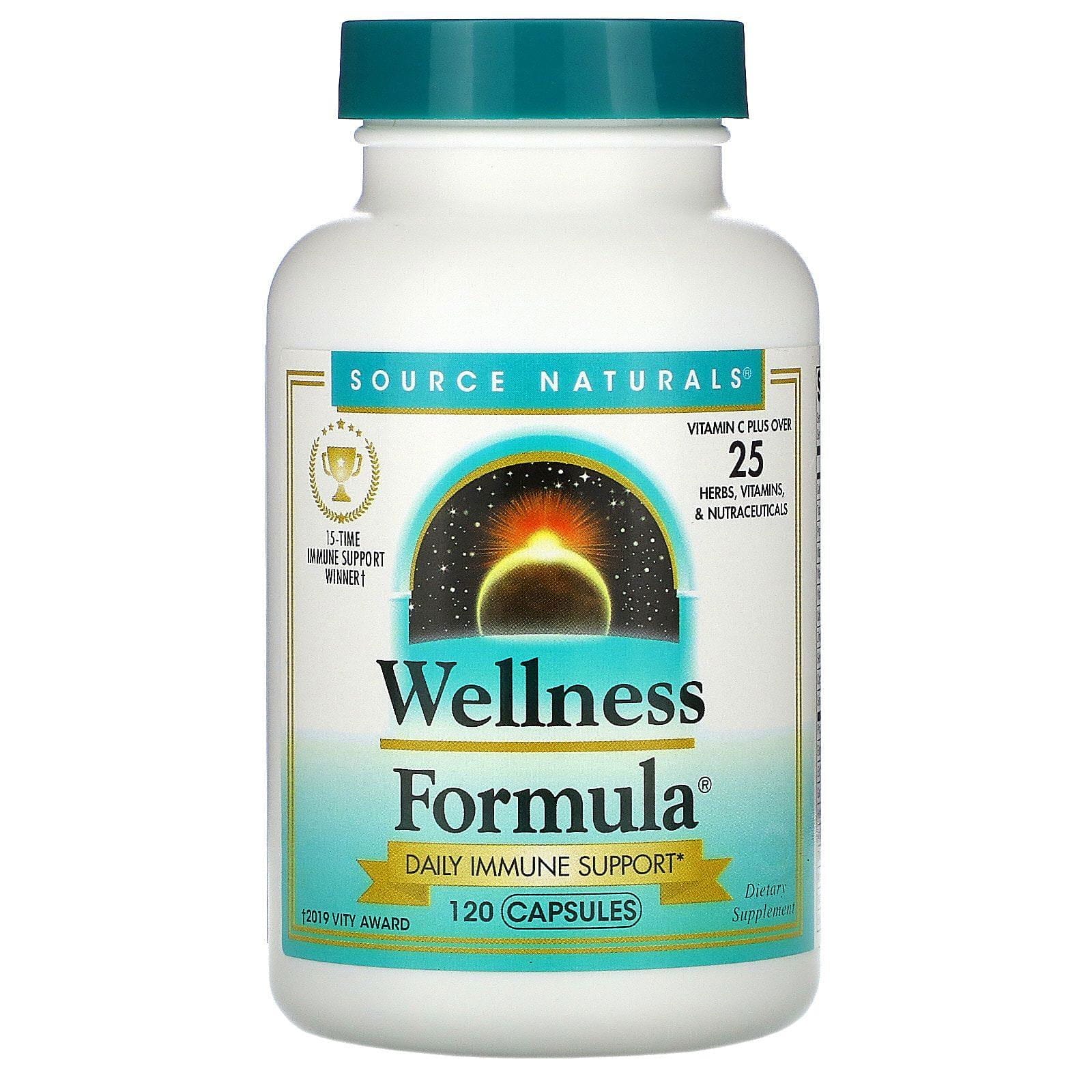 Source Naturals, Wellness Formula, 120 cápsulas