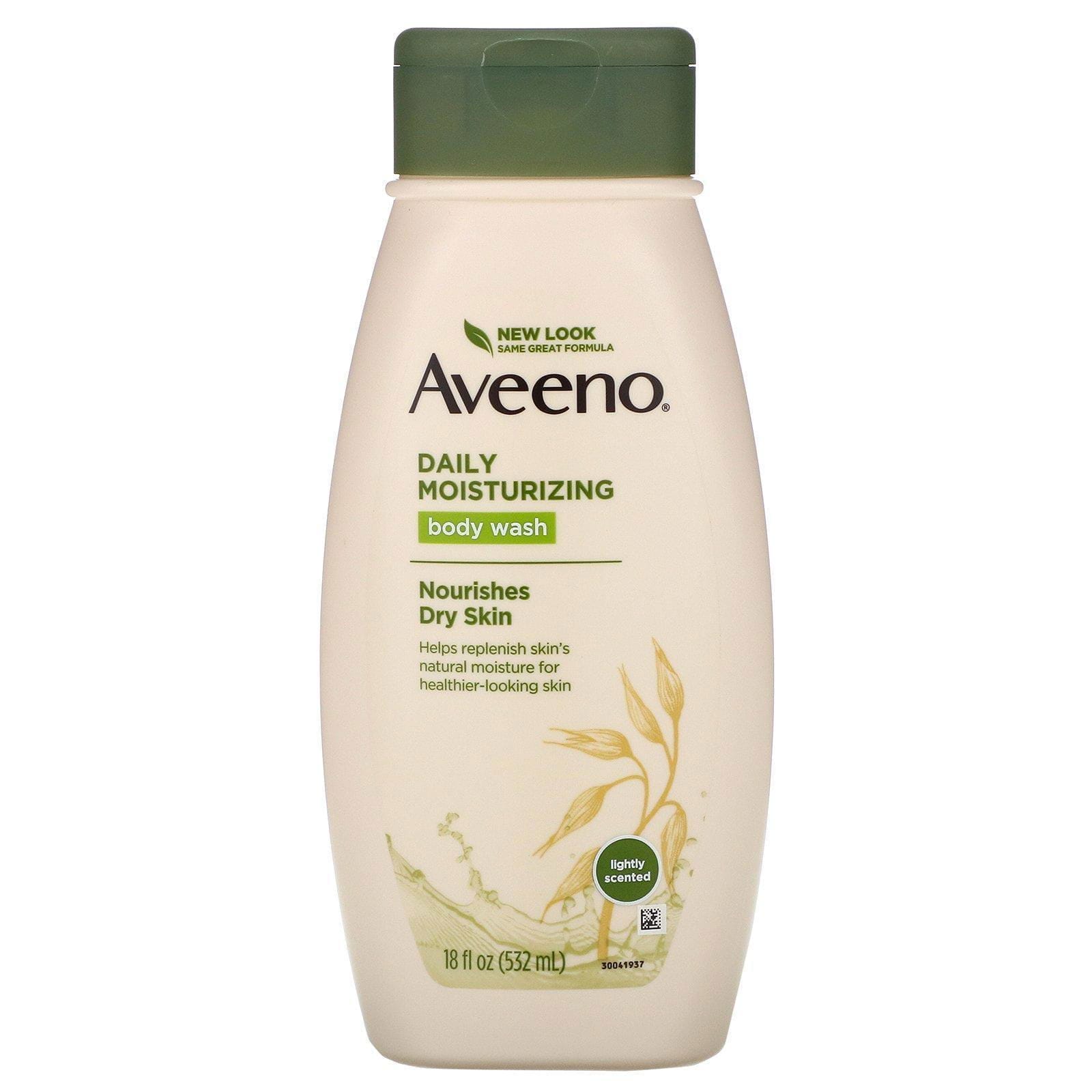 Aveeno, Active Naturals, Jabón líquido para el cuerpo humectante de uso diario, 532 ml (18 oz. líq.)