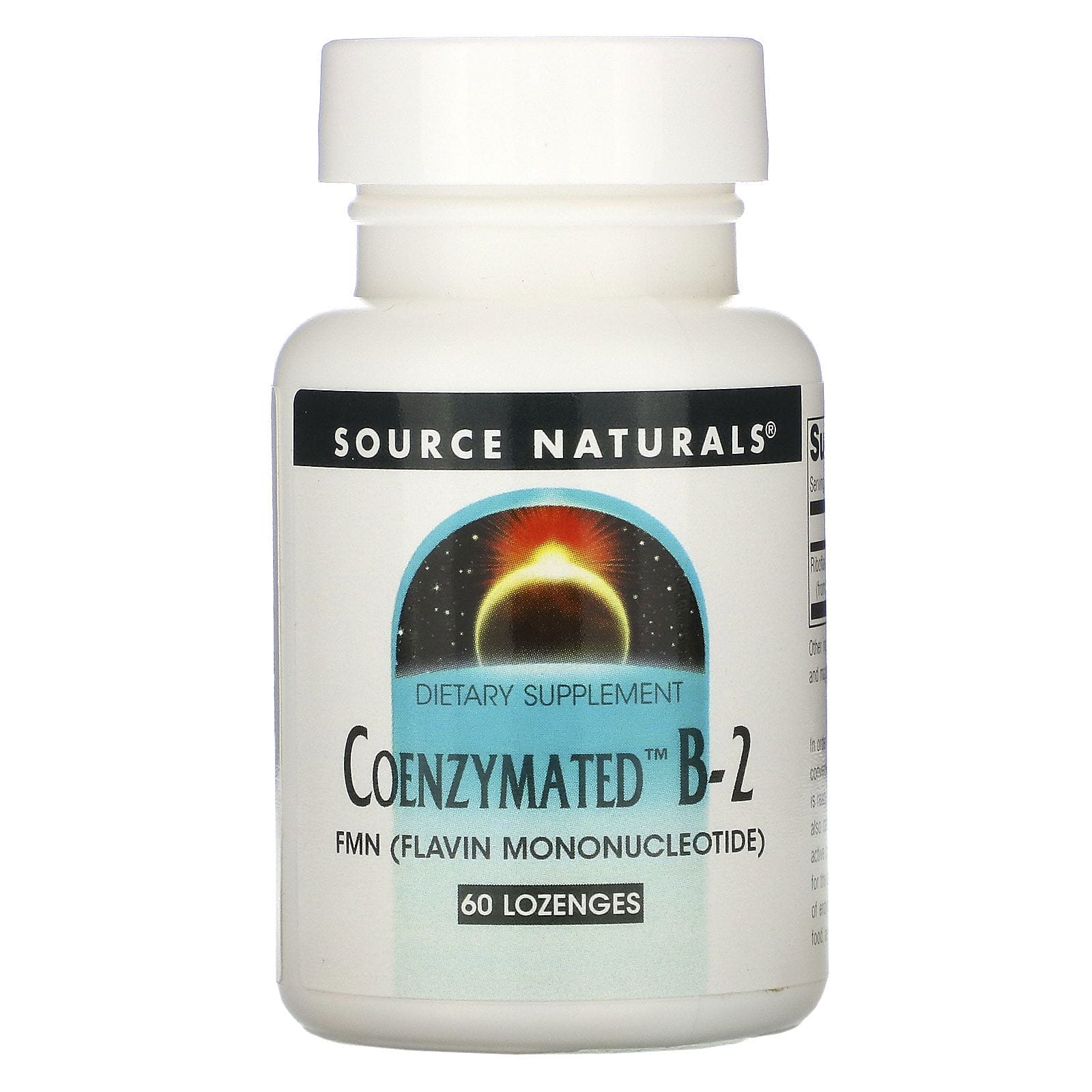 Source Naturals, Coenzymated B-2, 60 Lozenges
