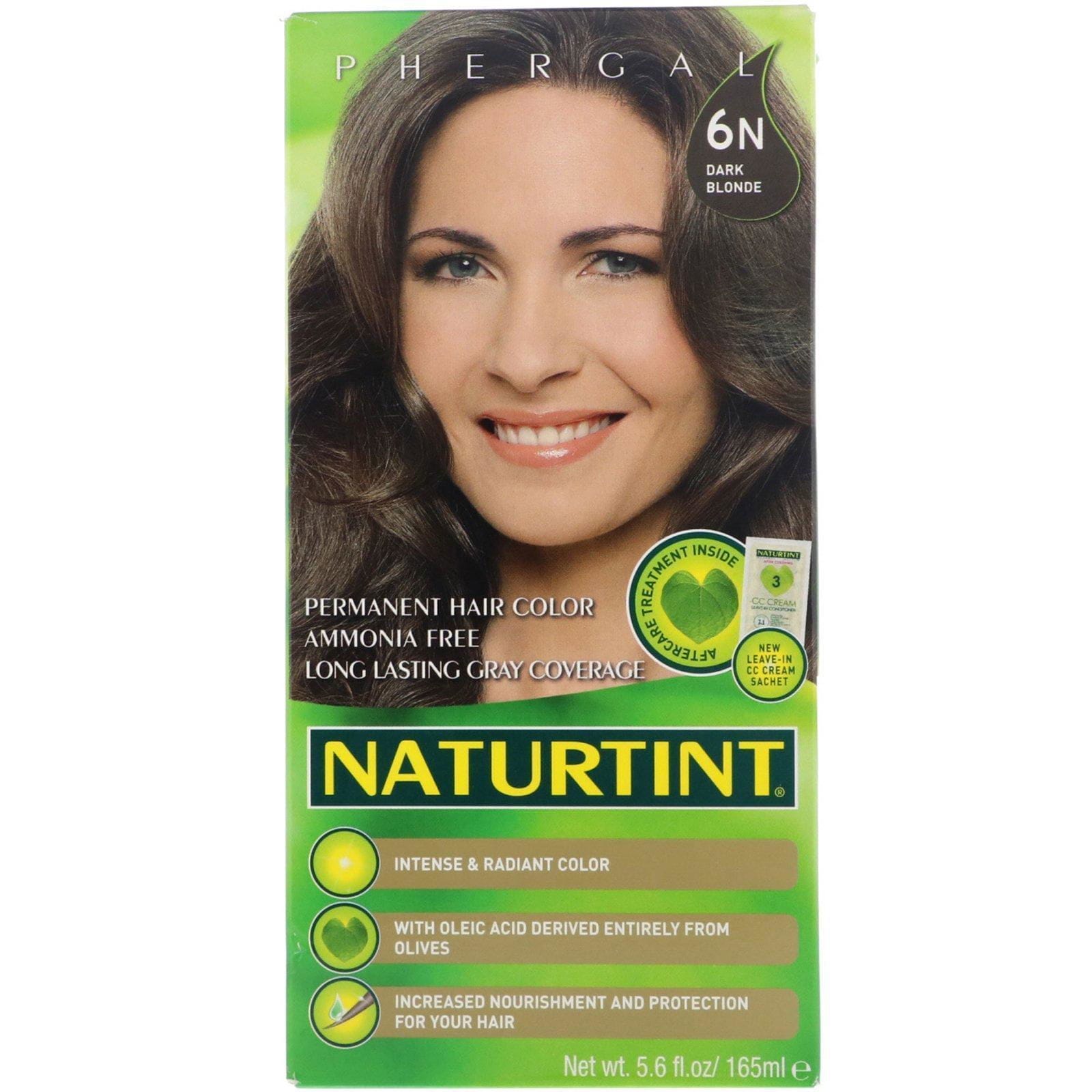 Naturtint, Tintura permanente, Rubio oscuro 6N, 5.6 fl oz (165 ml)