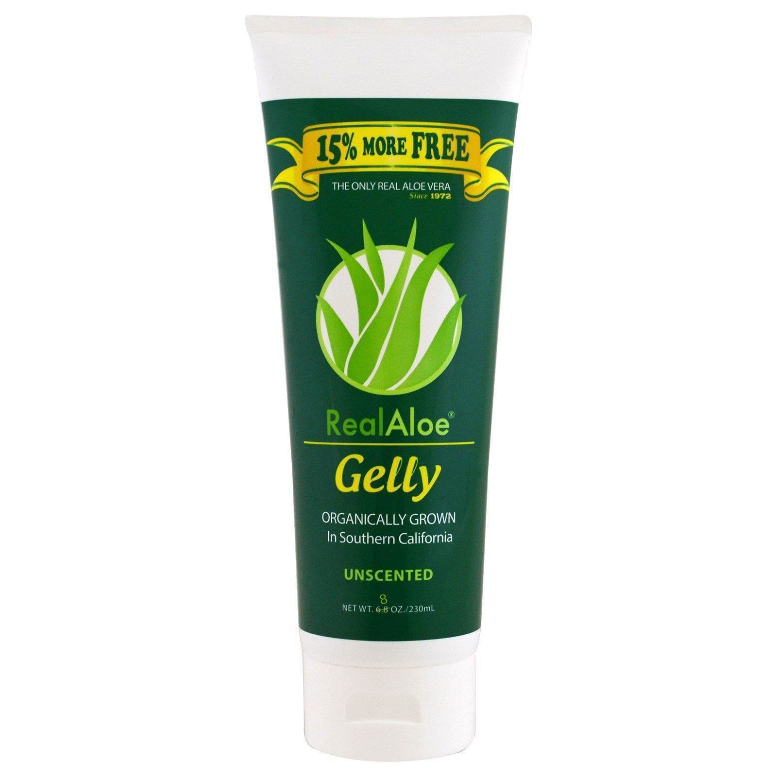 Real Aloe, Gelatina, Sin Perfume, 8 oz (230 ml)