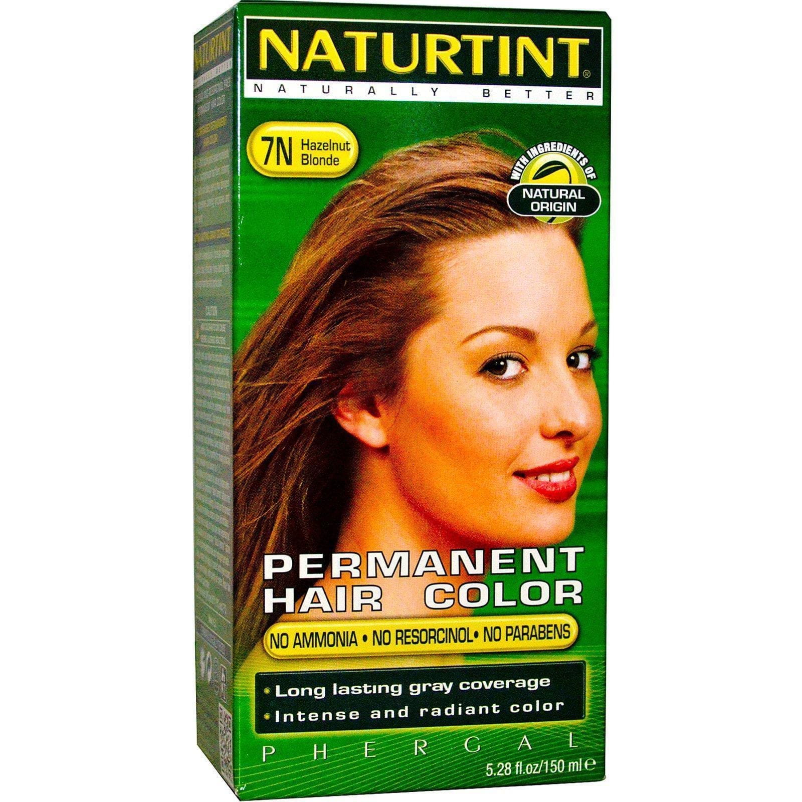 Naturtint, Tintura permanente para cabello, 7N Rubio Avellana, 5,28 fl oz (150 ml)