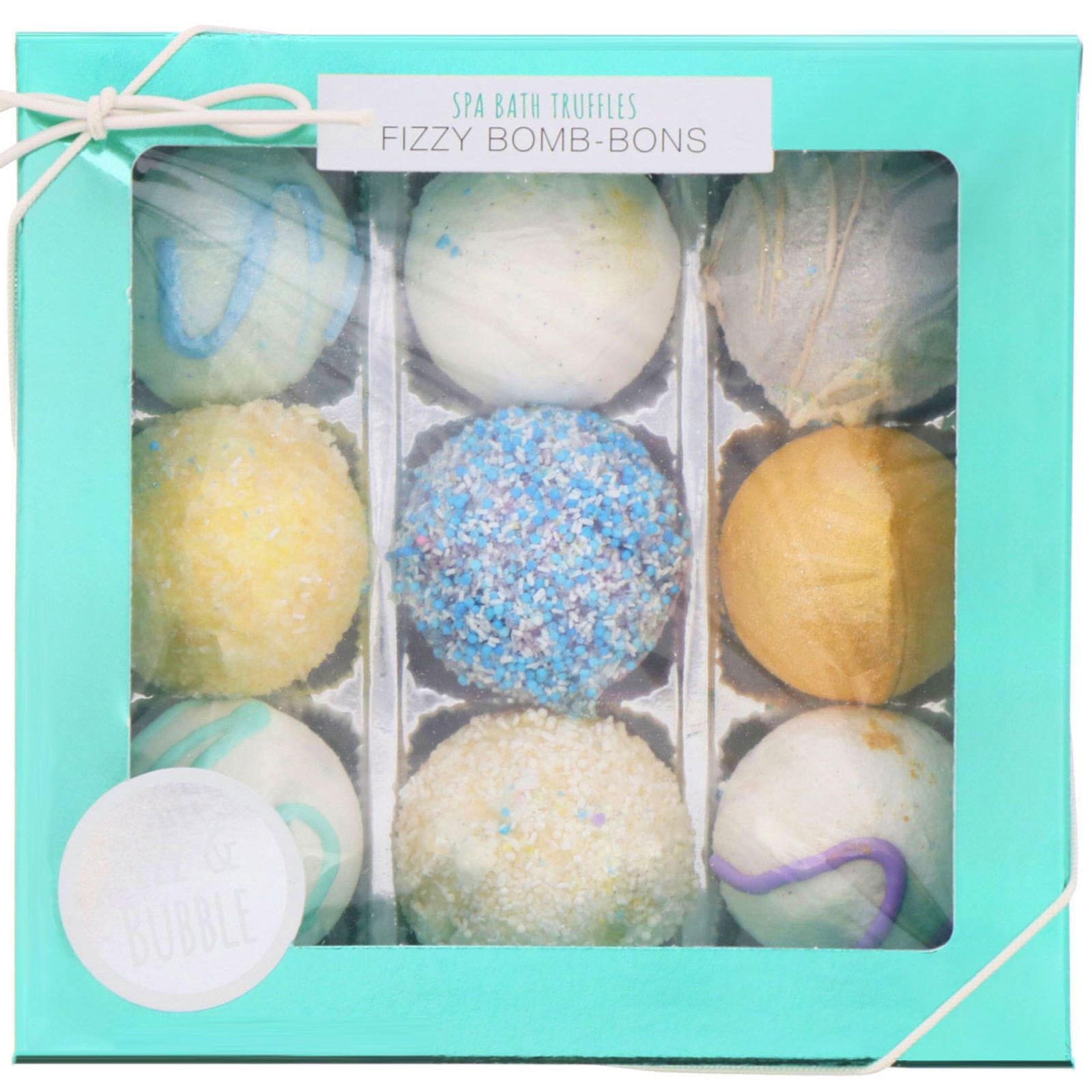 Fizz & Bubble, Trufas para baño de spa, Bombones efervescentes, 340 g (12 oz)