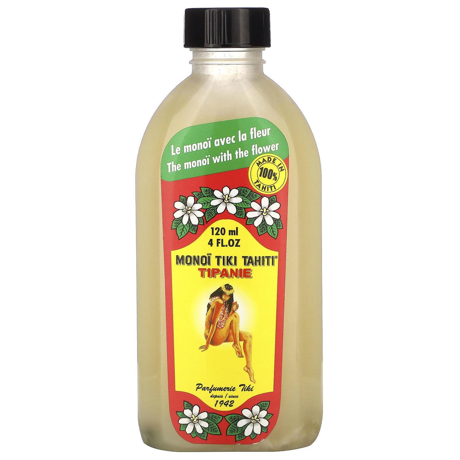 Monoi Tiare Tahiti, Tipanie , 4 oz líquidas (120 ml)