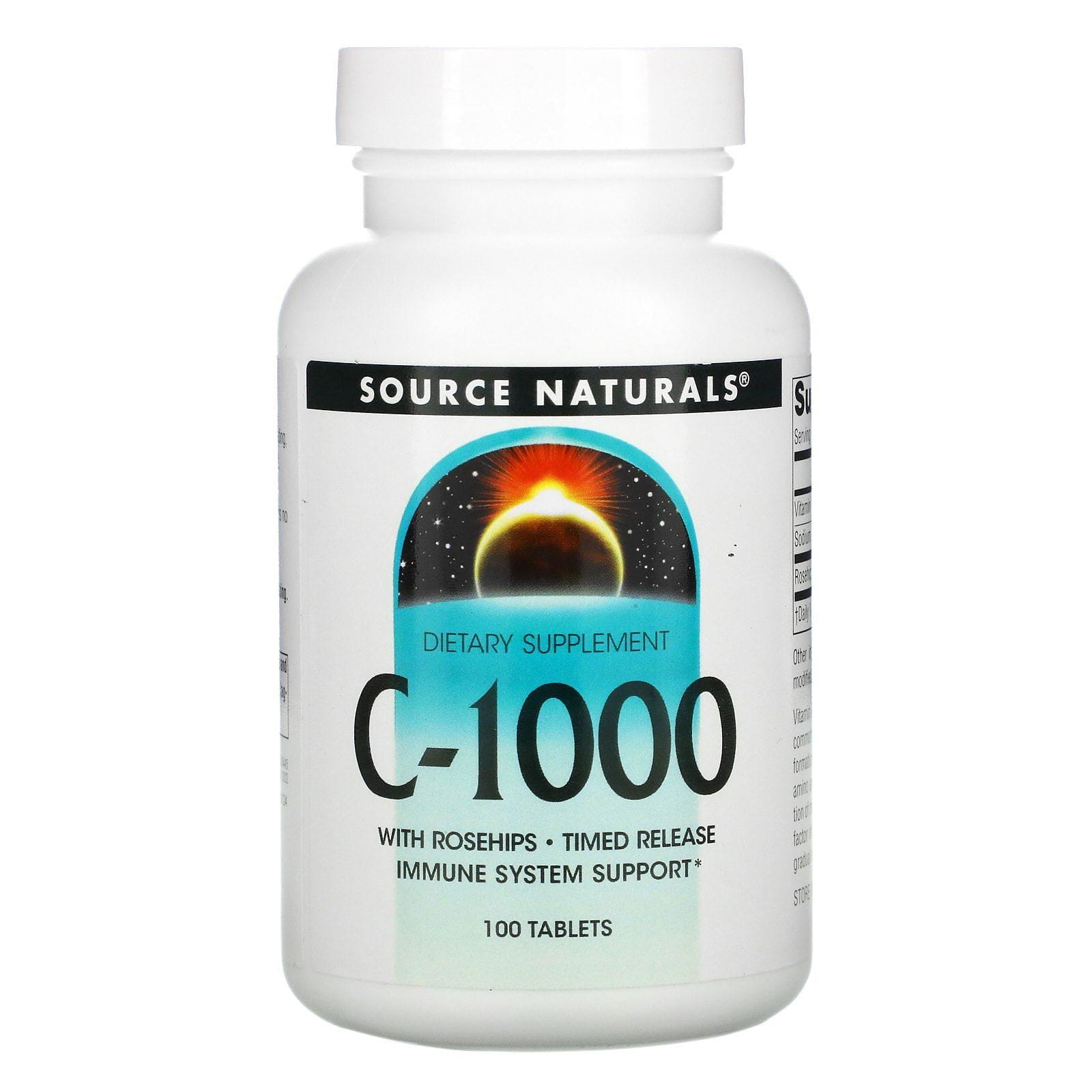 Source Naturals, C-1000, 100 Comprimidos
