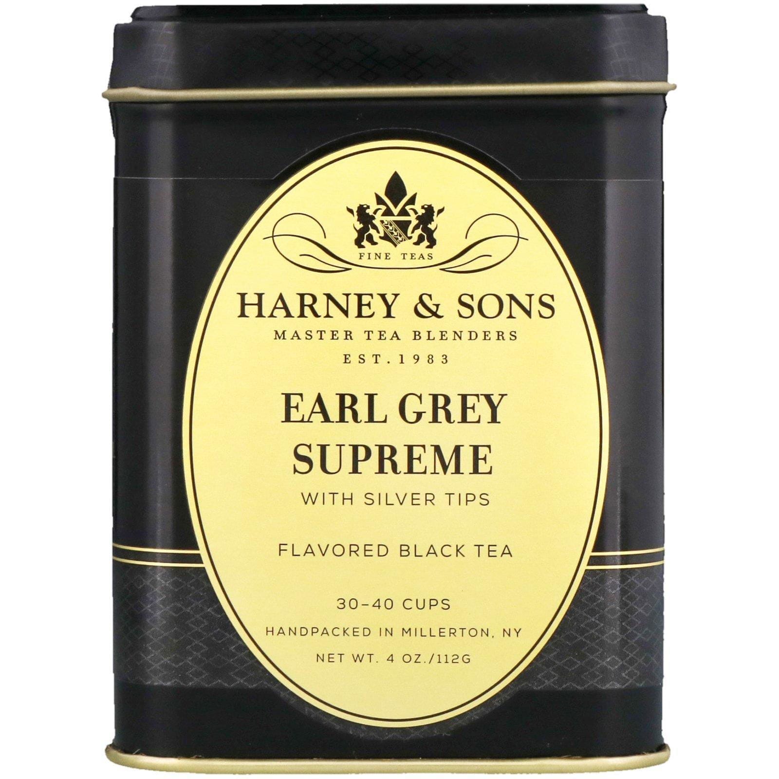 Harney & Sons, Té Earl Grey Supreme, 4 oz