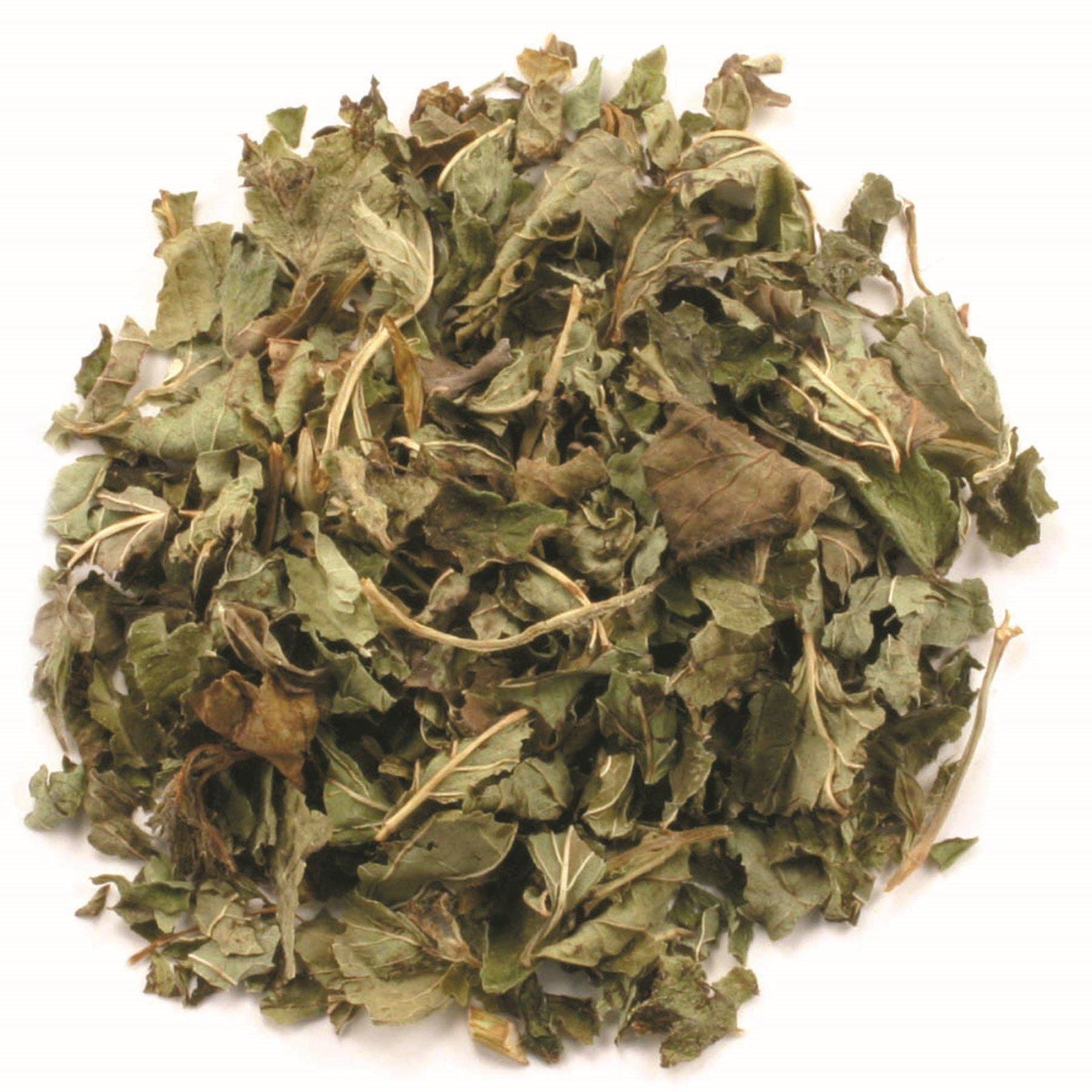 Frontier Natural Products, Hoja de Toronjil, Cortada y Tamizada, 16 oz (453 g)