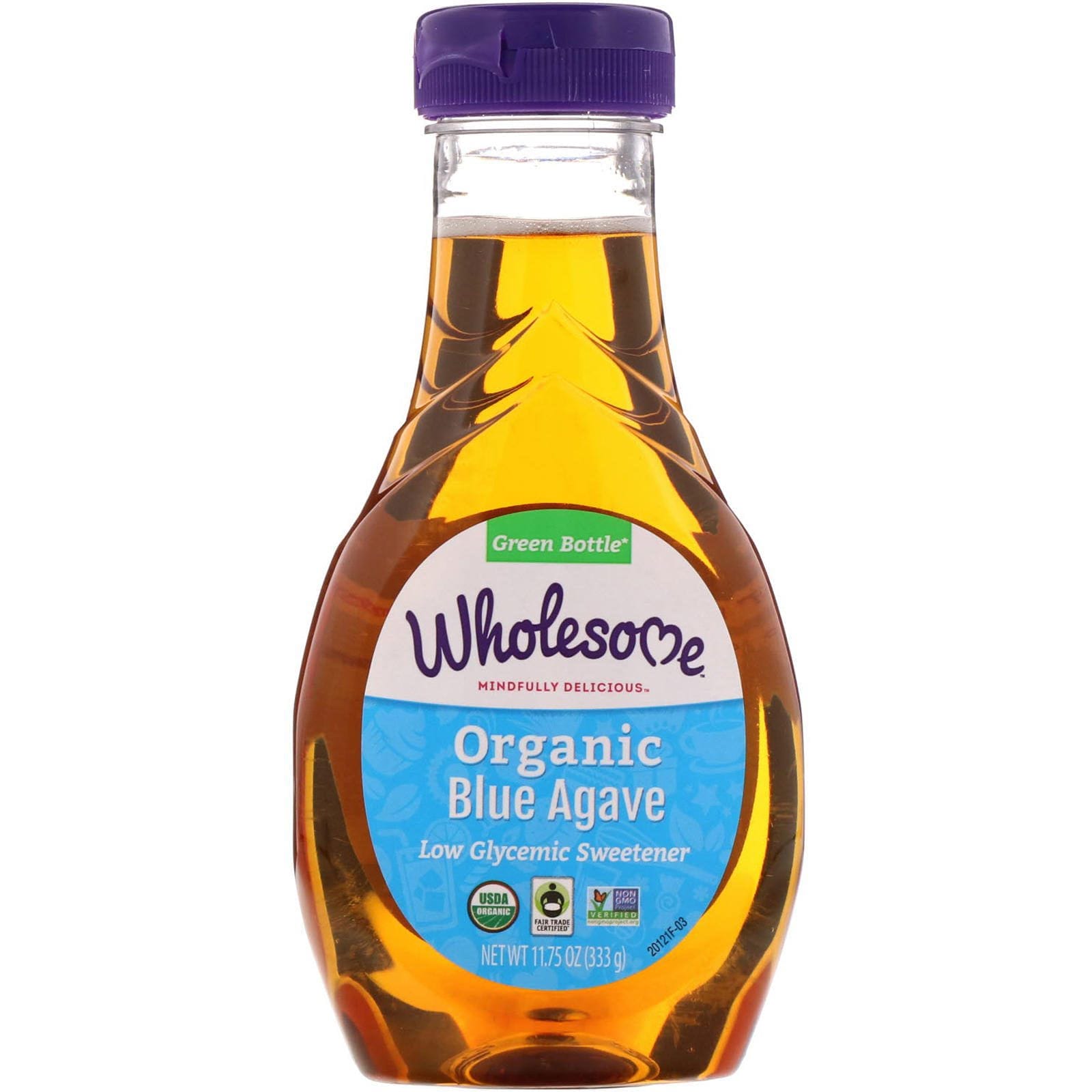 Wholesome, Agave azul orgánico, Light, 11.75 oz (333 g)