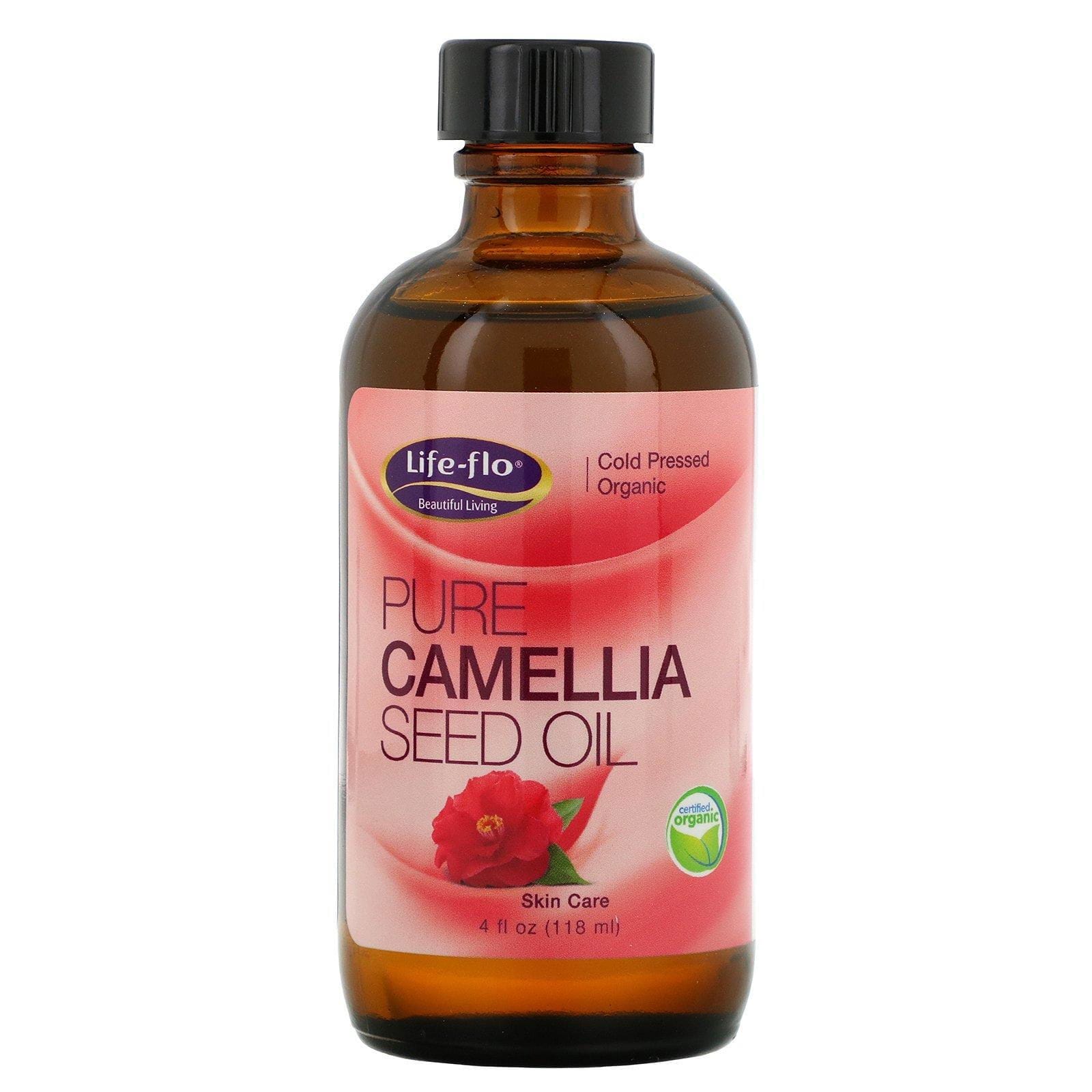 Life-flo, Aceite de semilla de camelia pura, 4 fl oz (118 ml)