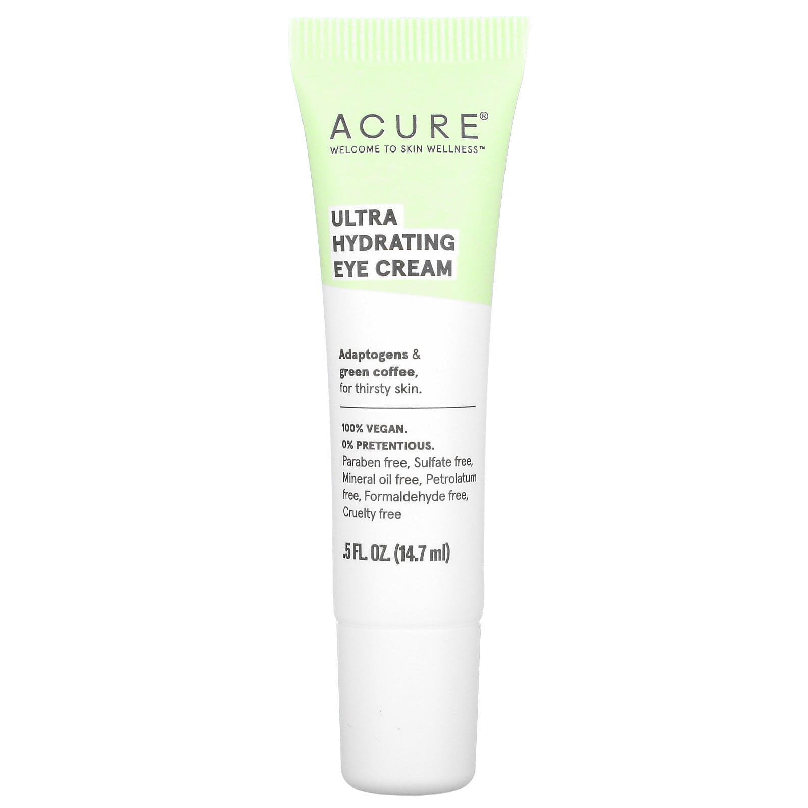 Acure, Ultra Hydrating, Eye Cream, 0.5 fl oz (14.7 ml)