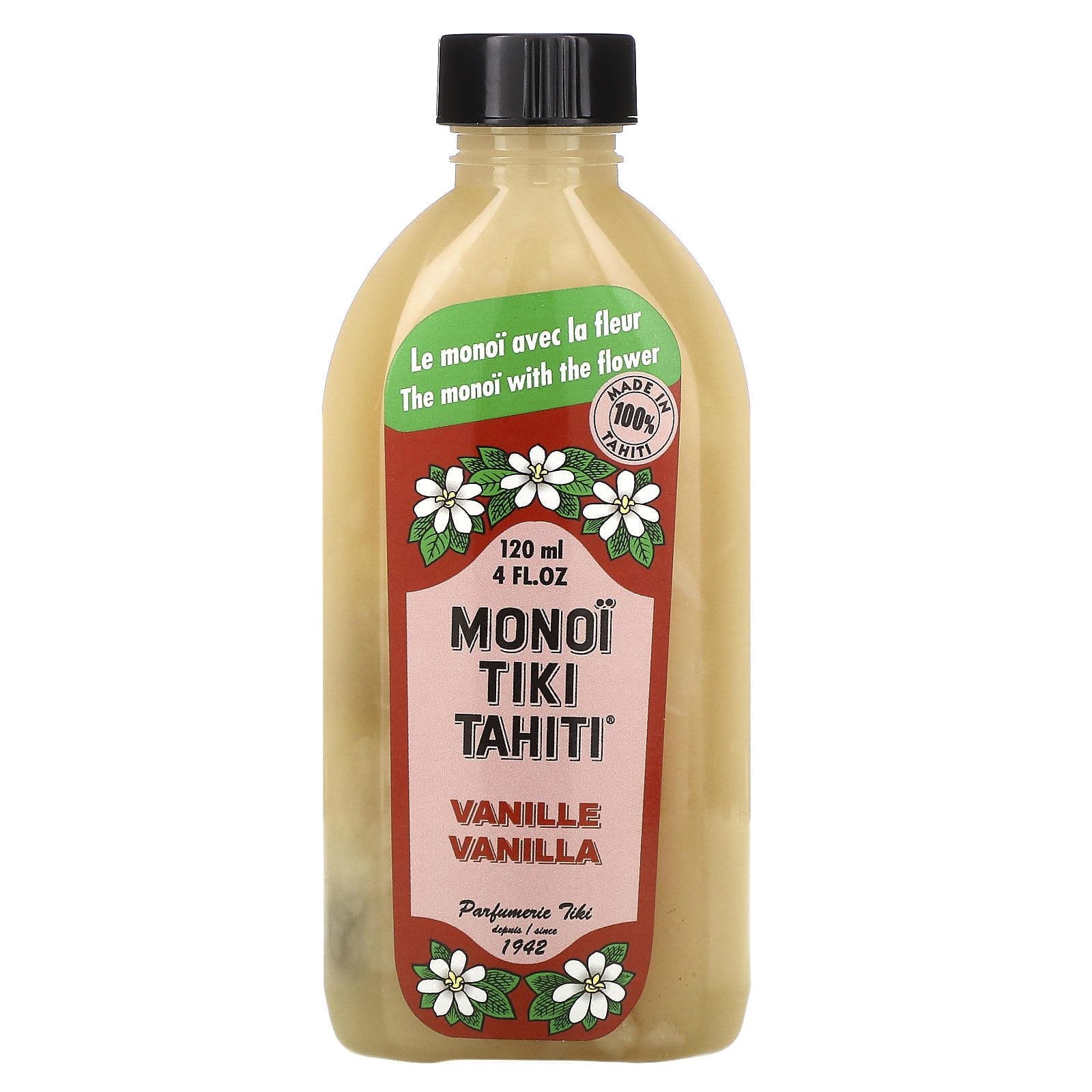 Monoi Tiare Tahiti, Vainilla, 4 fl oz (120 ml)