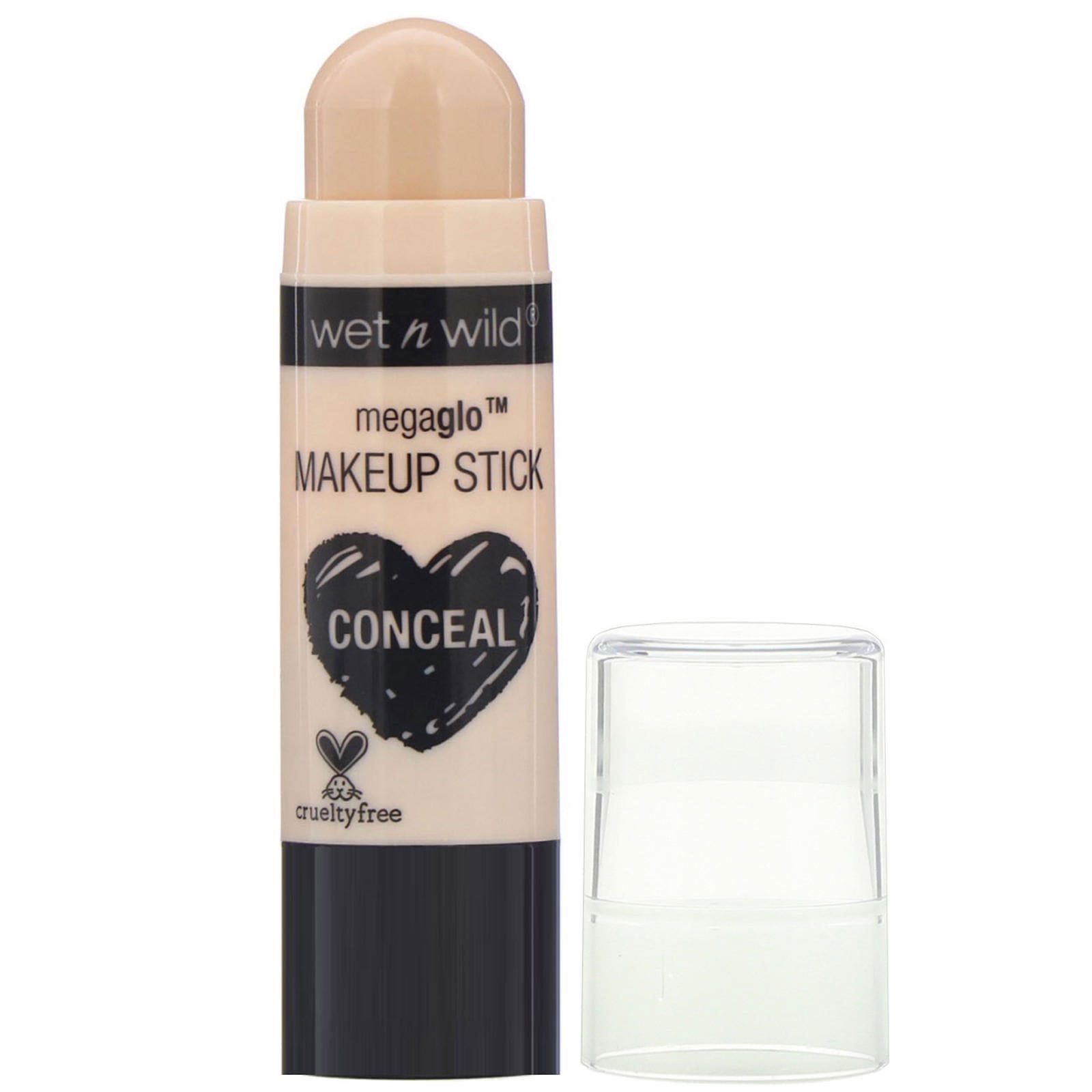 Wet n Wild, Barra de maquillaje MegaGlo, corrector, Siga la claridad de su piel, 6 g (0,21 oz)