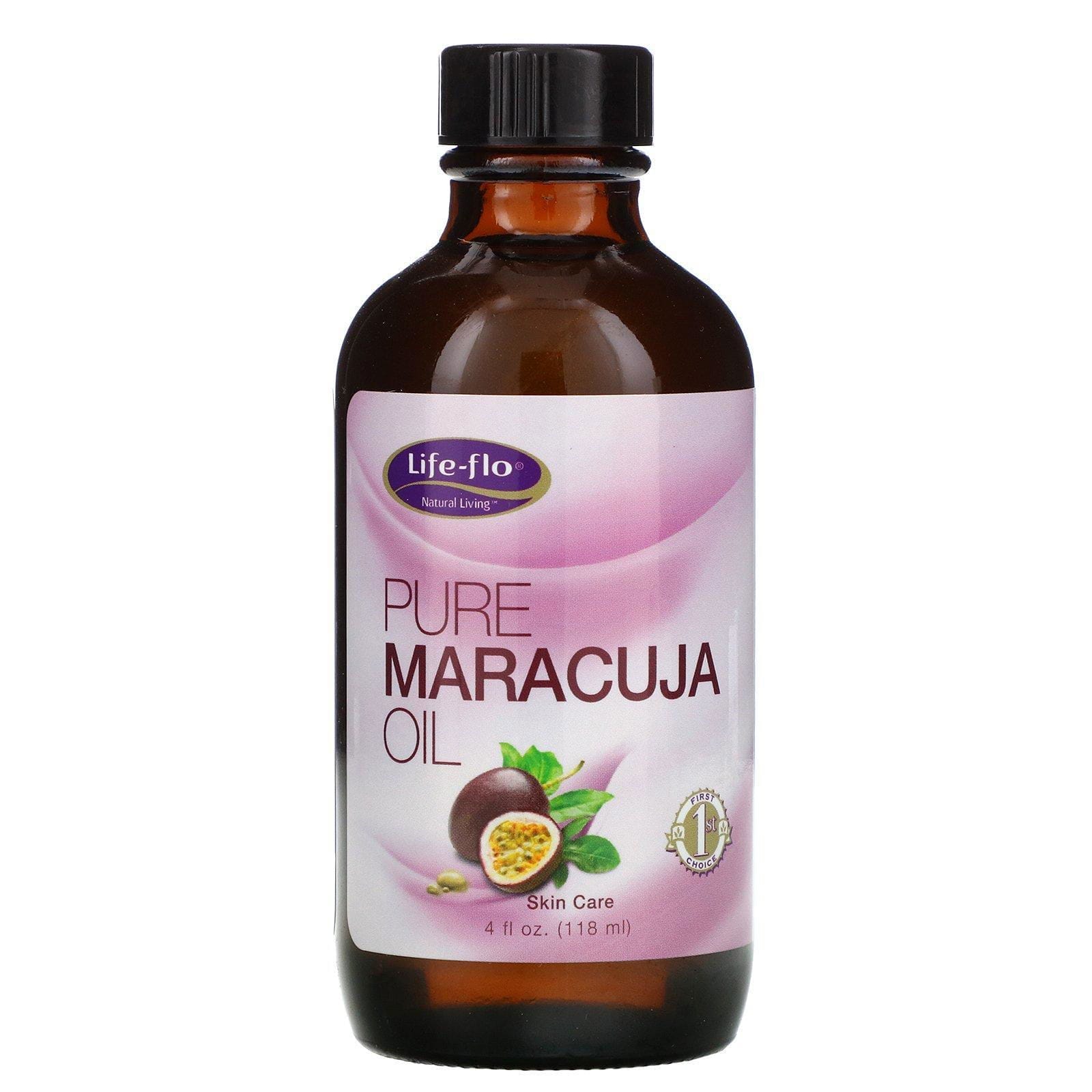 Life-flo, Aceite puro de maracuyá, 4 fl oz (118 ml)