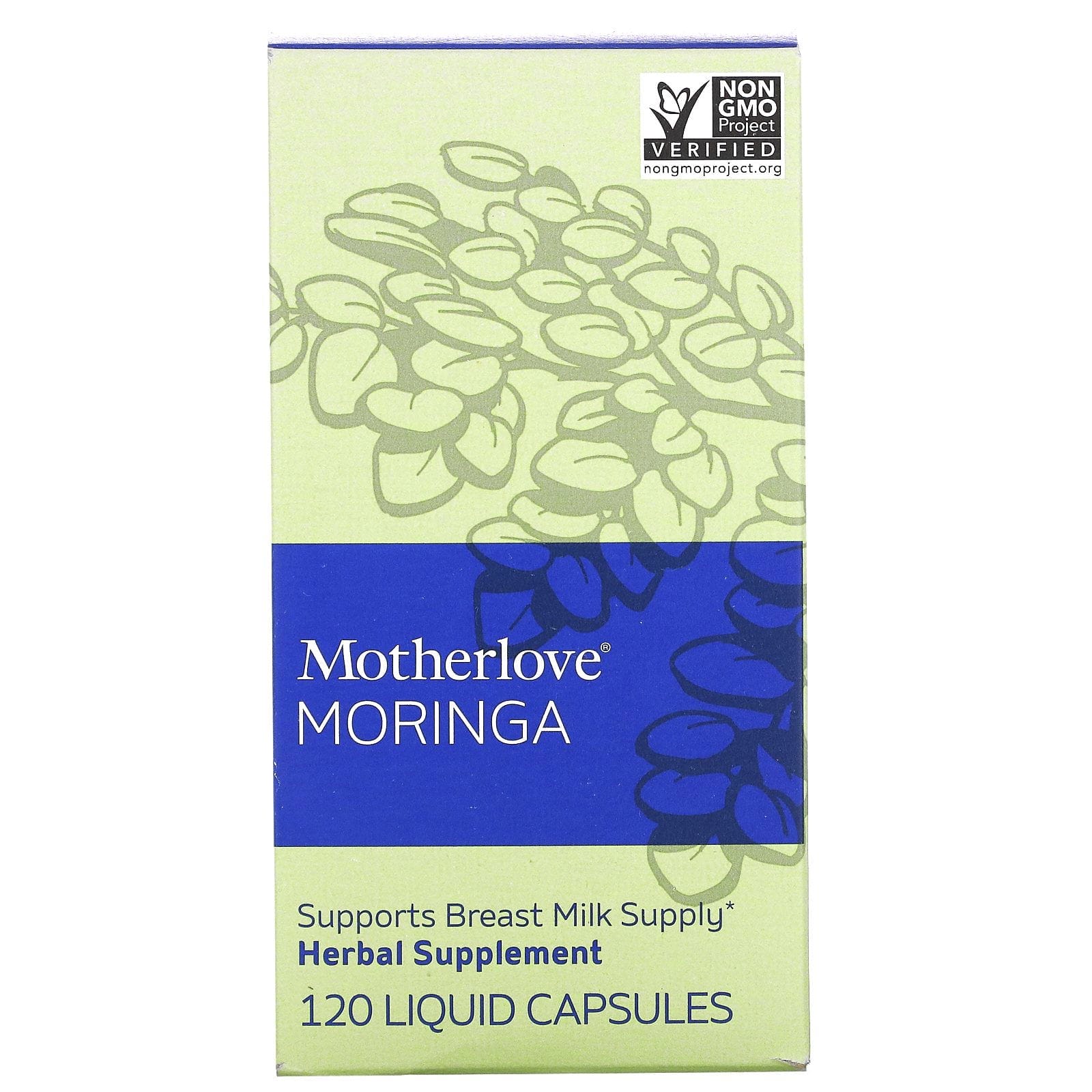 Motherlove, Malunggay (Moringa), 120 cápsulas líquidas