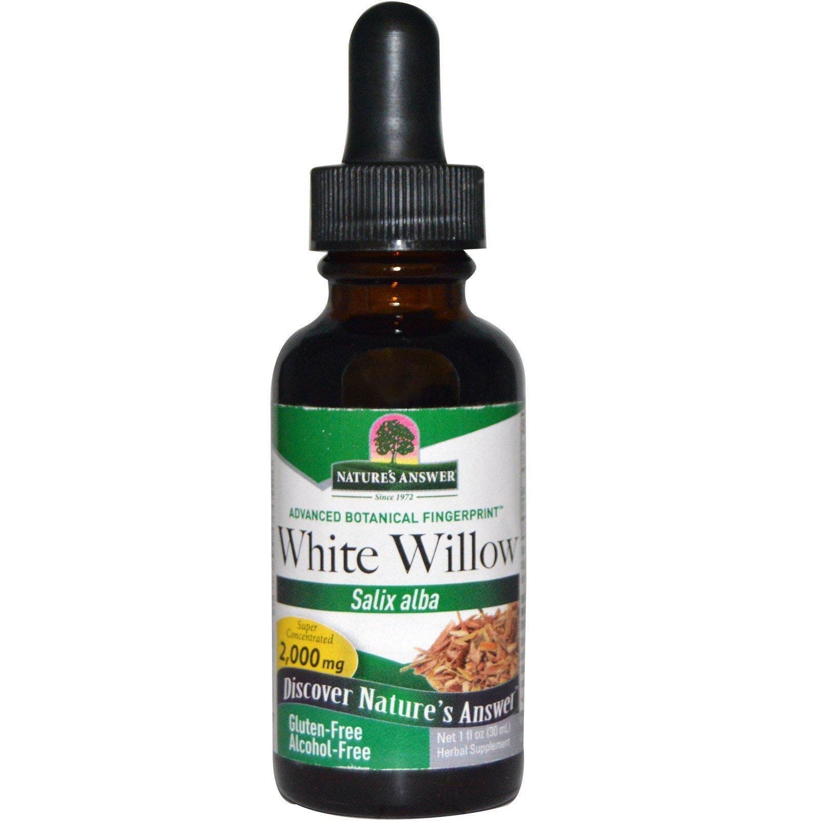 Nature's Answer, Sauce Blanco, Sin Alcohol, 2,000 mg, 1 fl oz (30 ml)