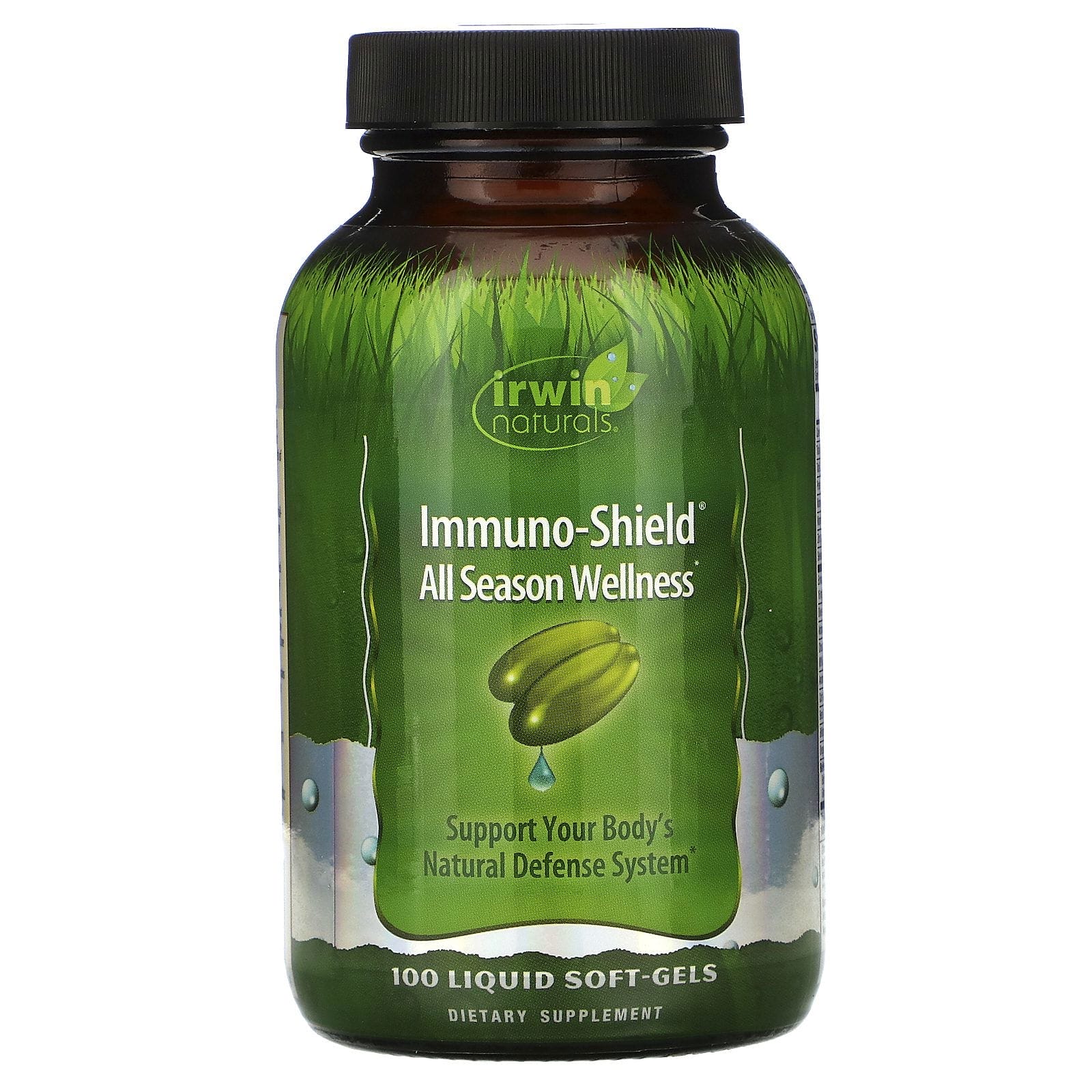 Irwin Naturals, Immuno-Shield, Bienestar para todas las estaciones, 100 cápsulas blandas líquidas