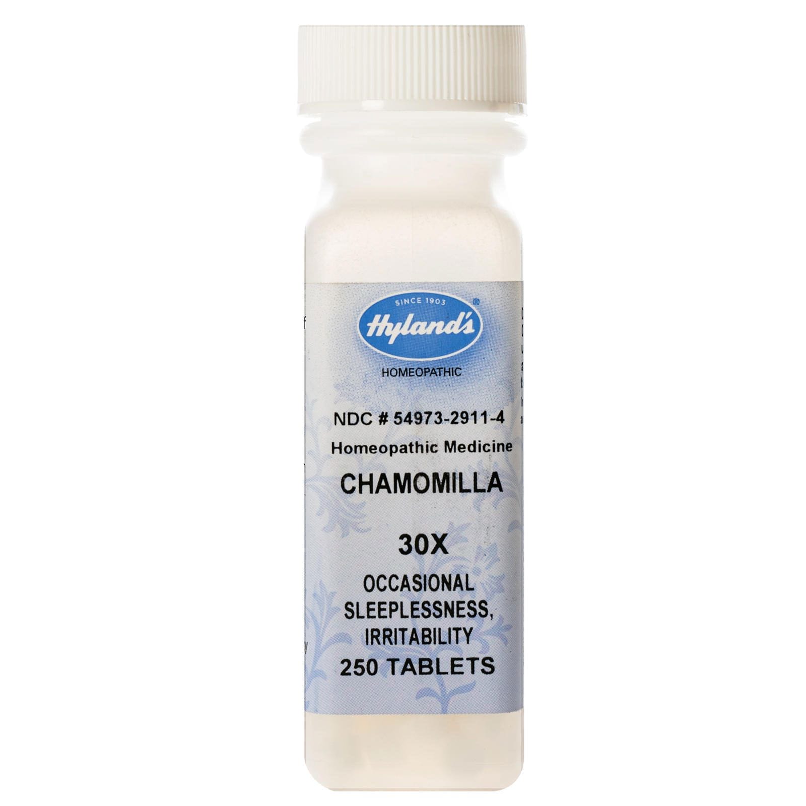Hyland's, Chamomilla 30x, 250 tabletas