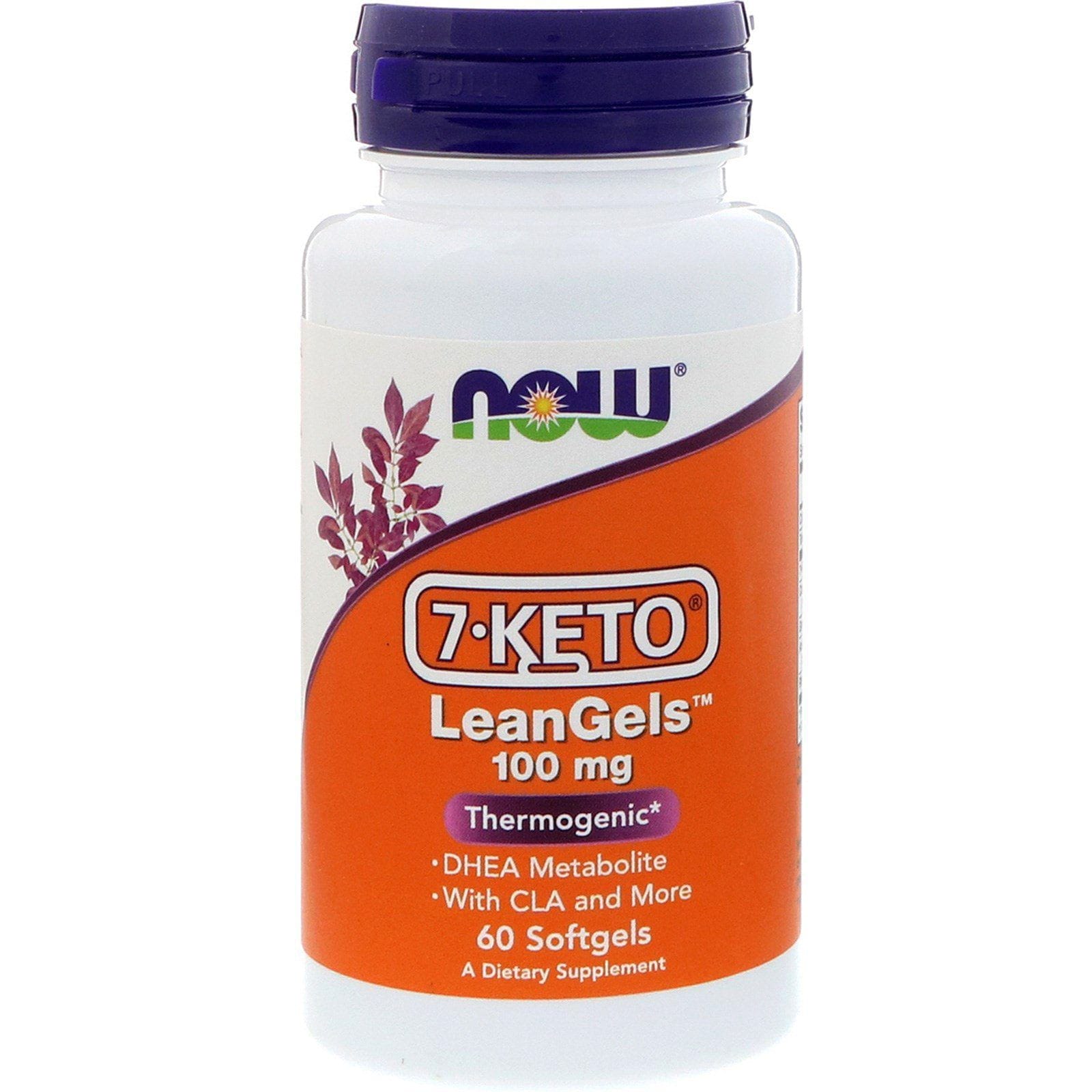 Now Foods, 7-Keto, LeanGels, 100 mg, 60 cápsulas blandas