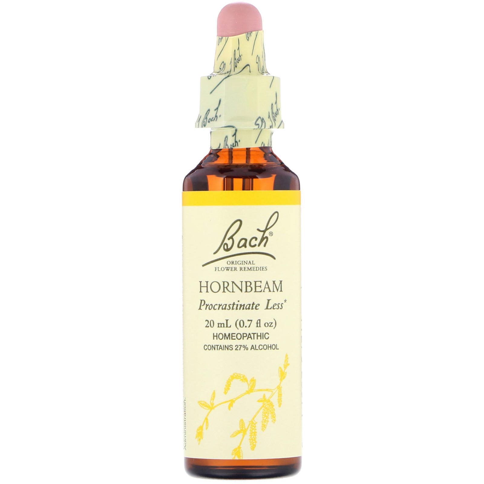 Bach, Remedios florales originales, Hojarazo,, 0.7 fl oz (20 ml)