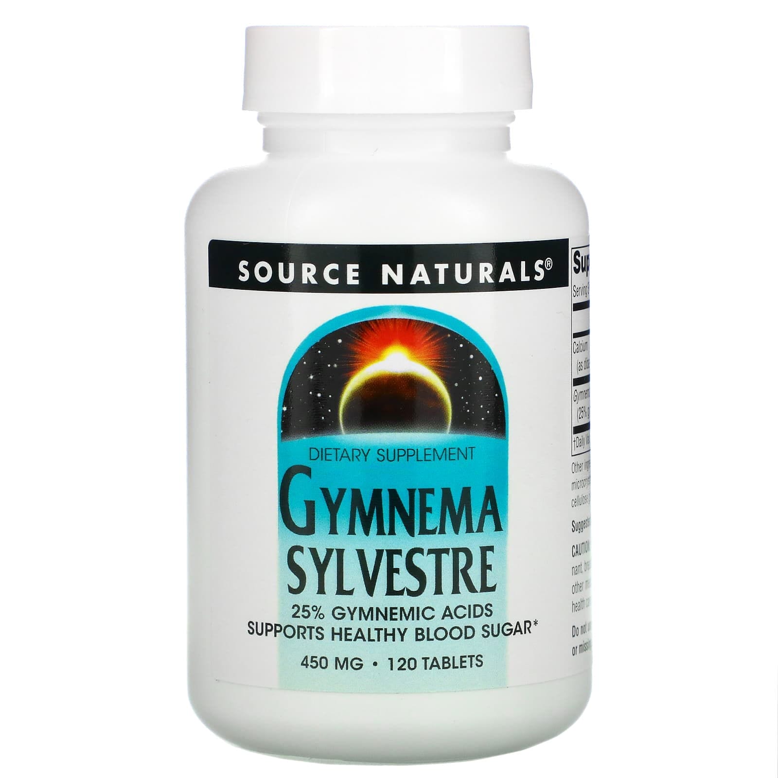 Source Naturals, Gymnema sylvestre, 450 mg, 120 comprimidos