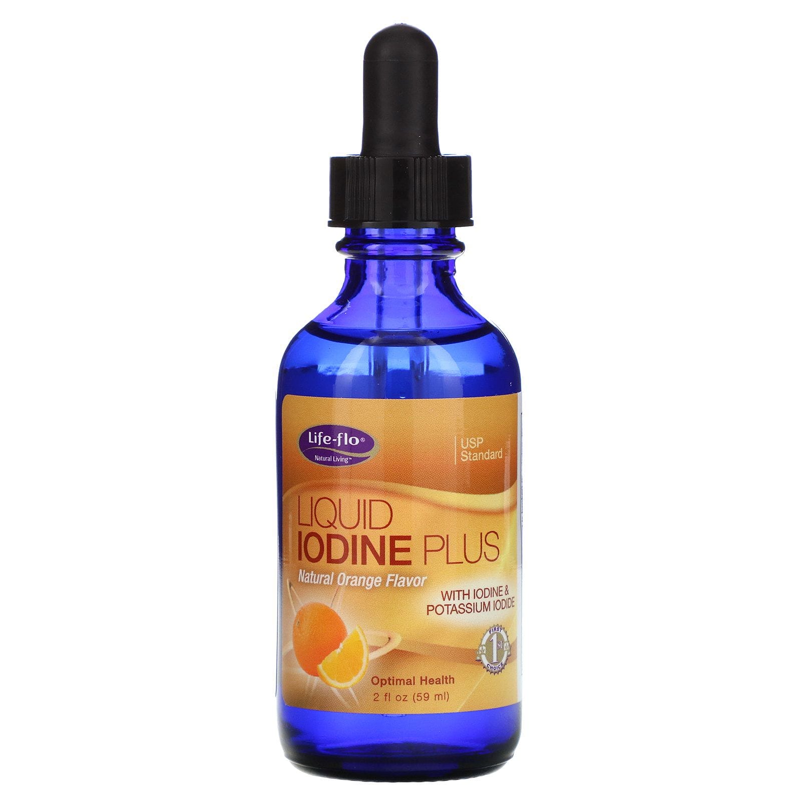 Life-flo, Gotas líquidas plus de lodo líquido, sabor naranja natural, 2 fl oz (59 ml)
