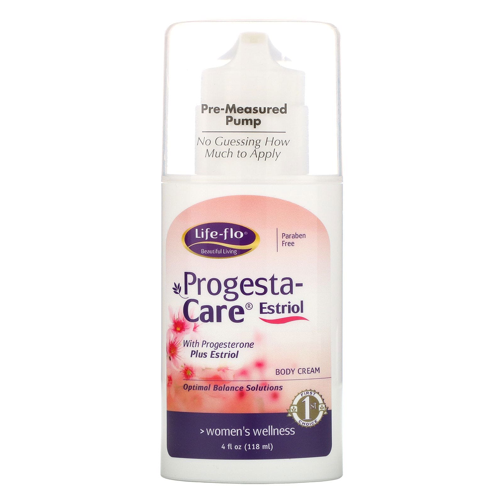 Life-flo, Progesta-Care Estriol, Crema Corporal, 4 oz (113.4 g)