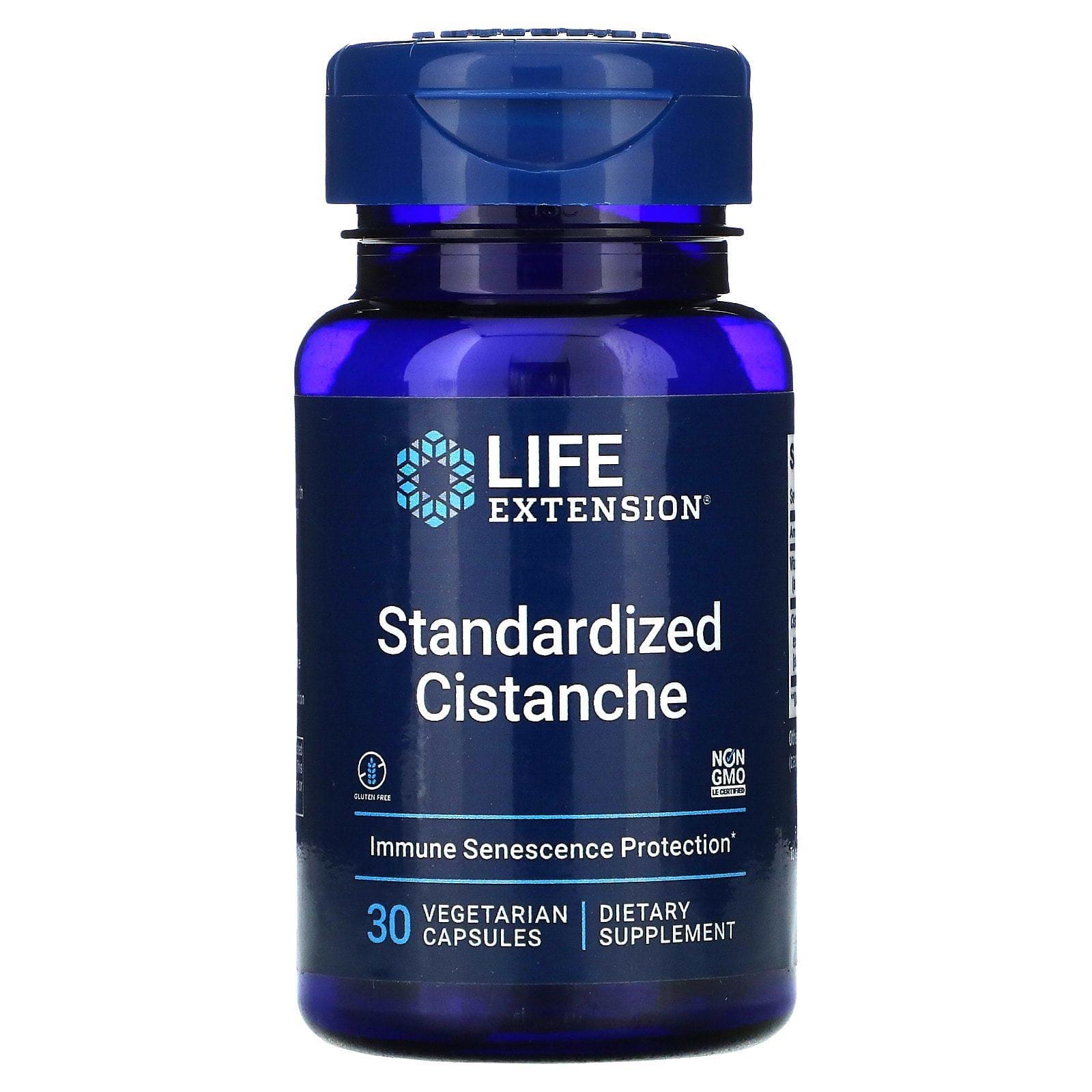 Life Extension, Cistanche estandarizado, 30 cápsulas vegetales