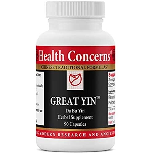 Problemas de salud – Gran Yin – Da BU Yin Herbal Suplemento – 90 Tabletas