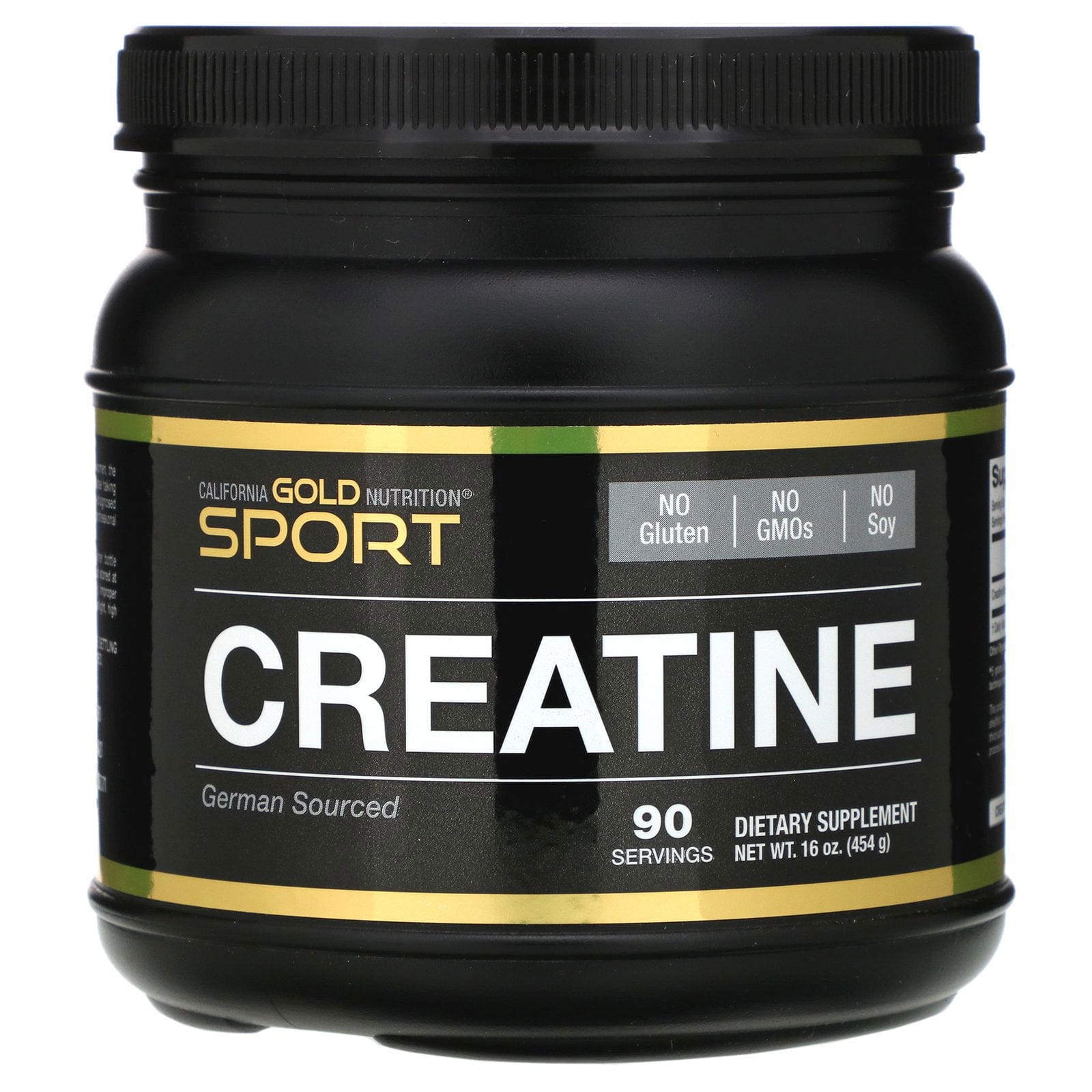 California Gold Nutrition, Monohidrato de creatina, Sin sabor, 454 g (16 oz)