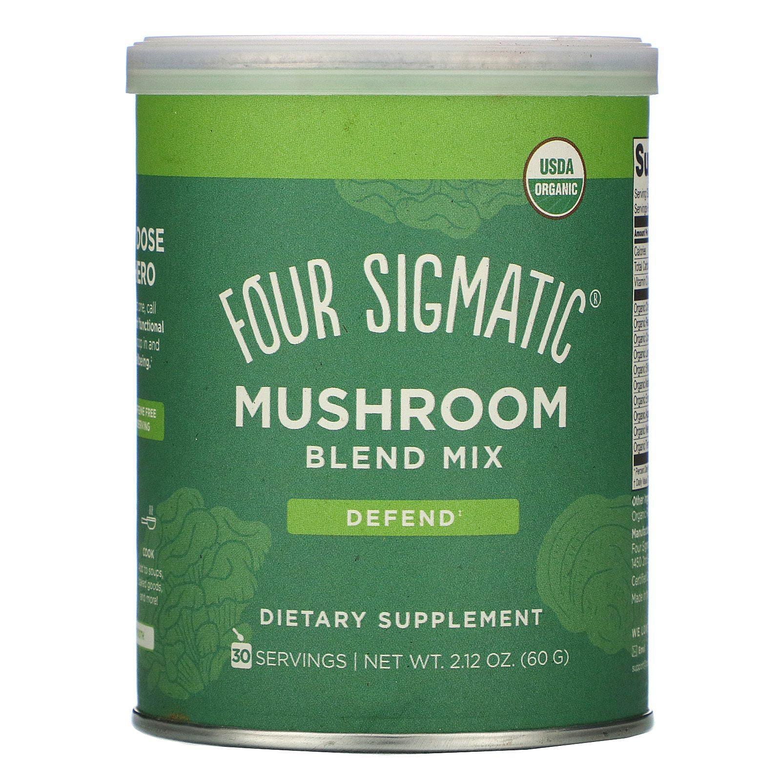 Four Sigmatic, Mezcla combinada de hongos, 60 g (2,12 oz)