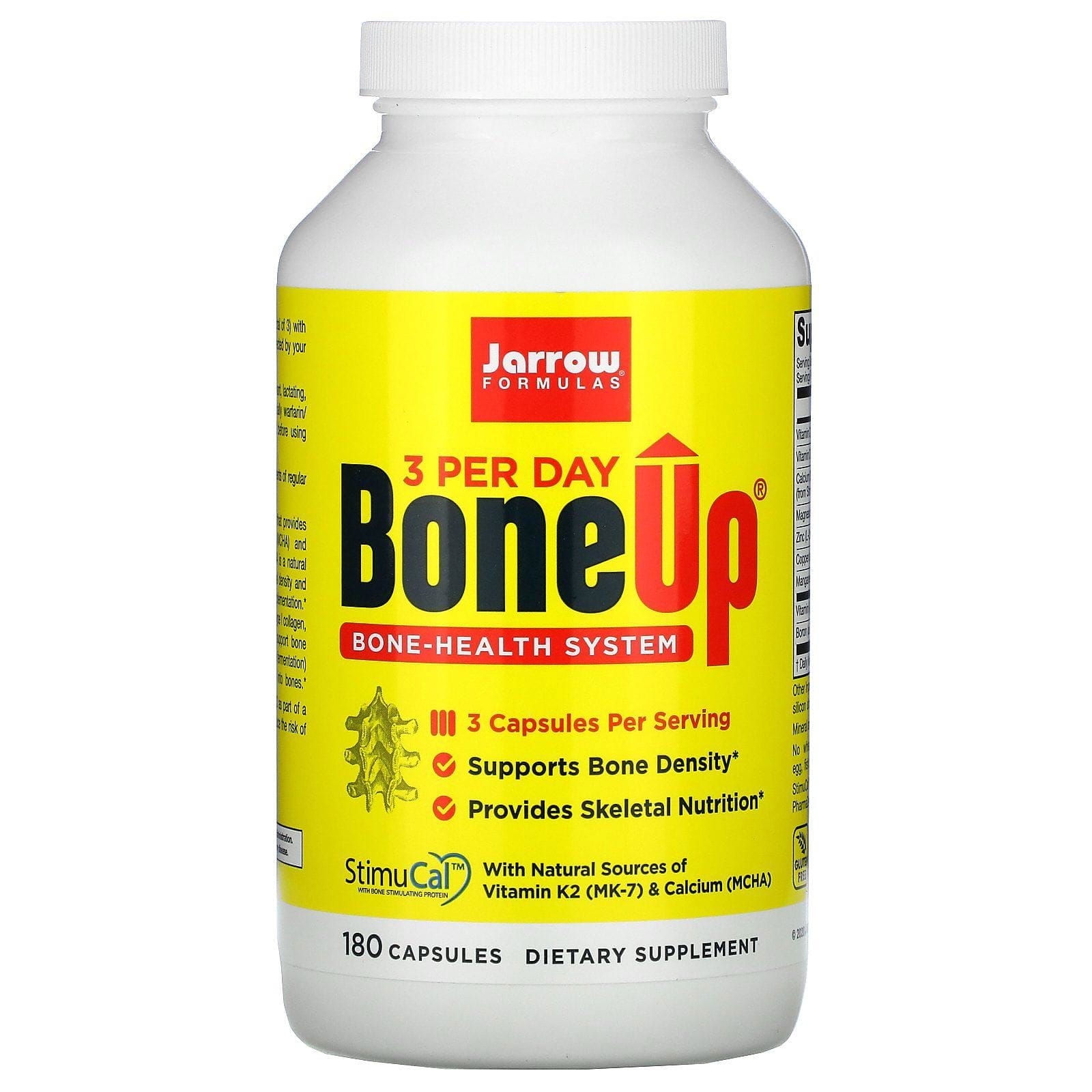 Jarrow Formulas, Bone-Up, 180 cápsulas