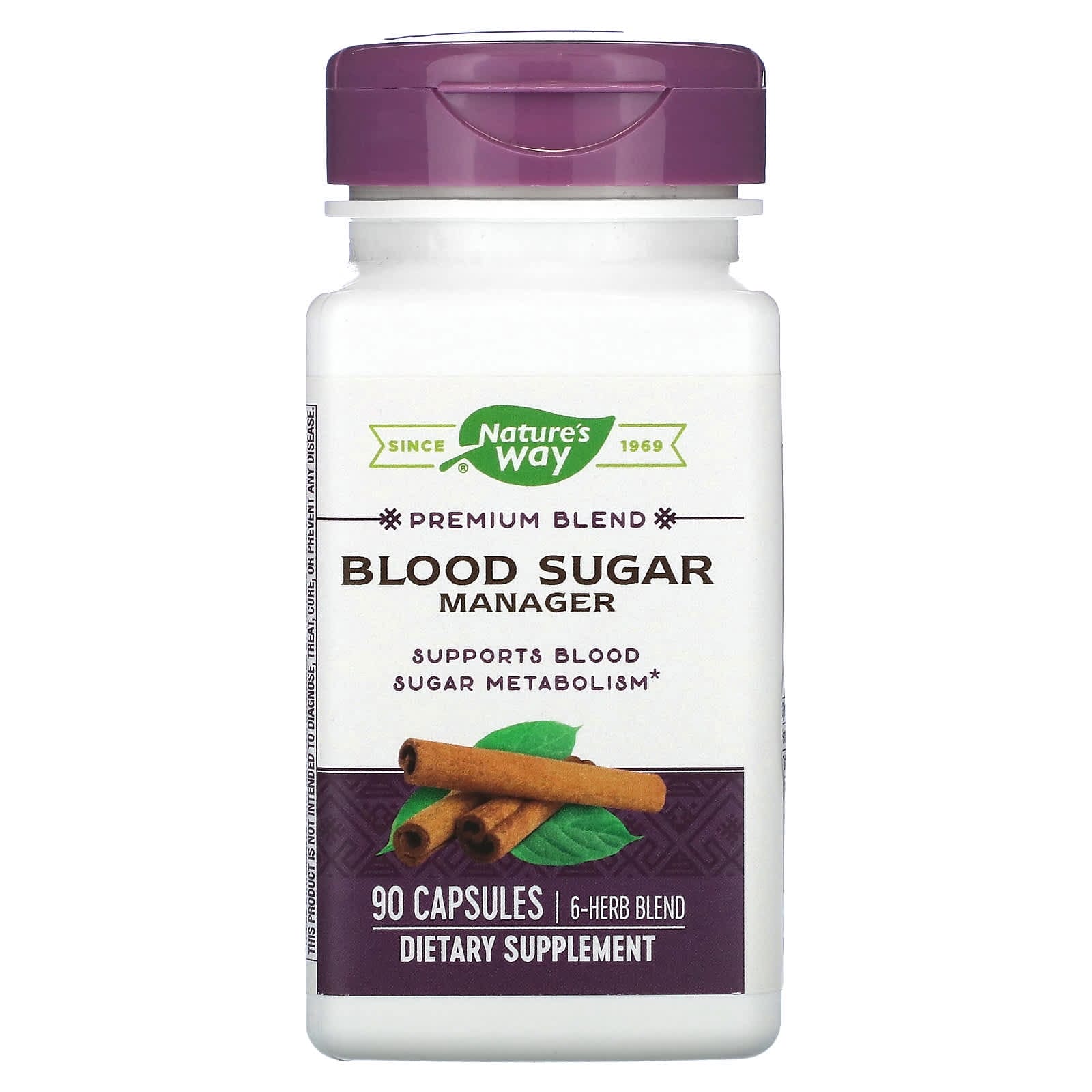 Nature's Way, Administrador de glucemia, 90 cápsulas