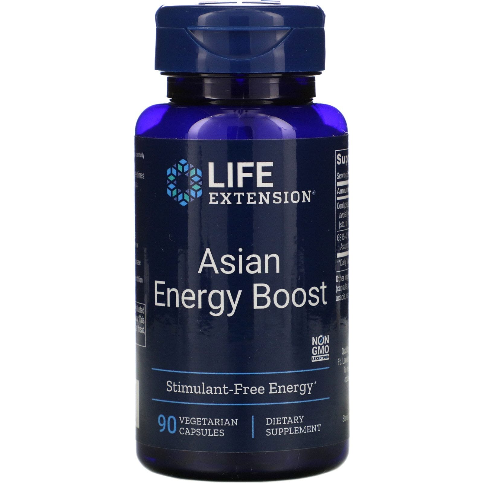 Life Extension, Asian Energy Boost, 90 cápsulas vegetales
