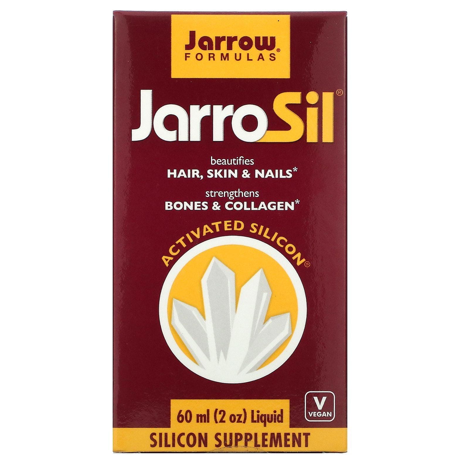 Jarrow Formulas, JarroSil, Silicio activado Activated Silicon, 60 ml (2 oz)