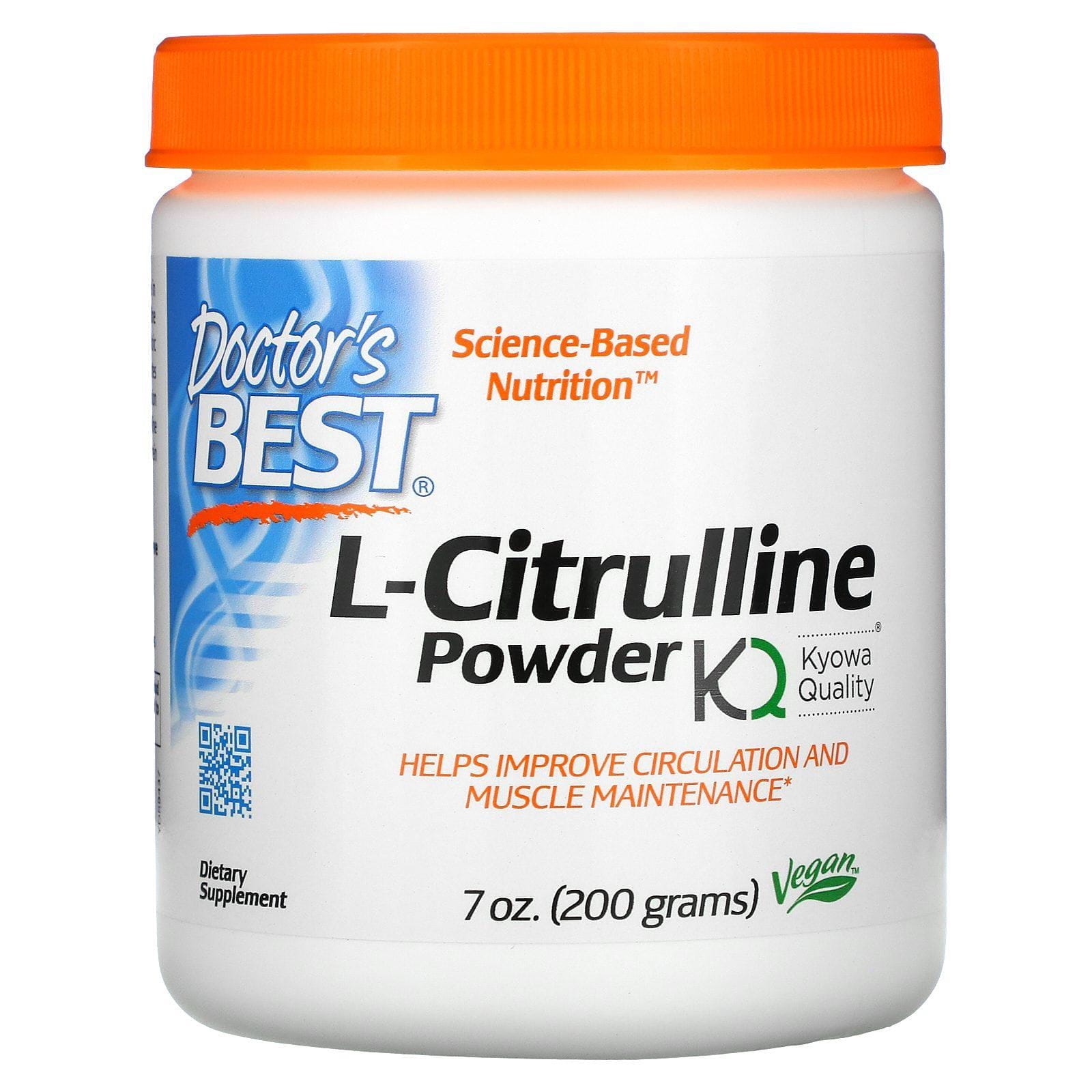 Doctor's Best, L-Citrulina en polvo, 7 oz (200 g)