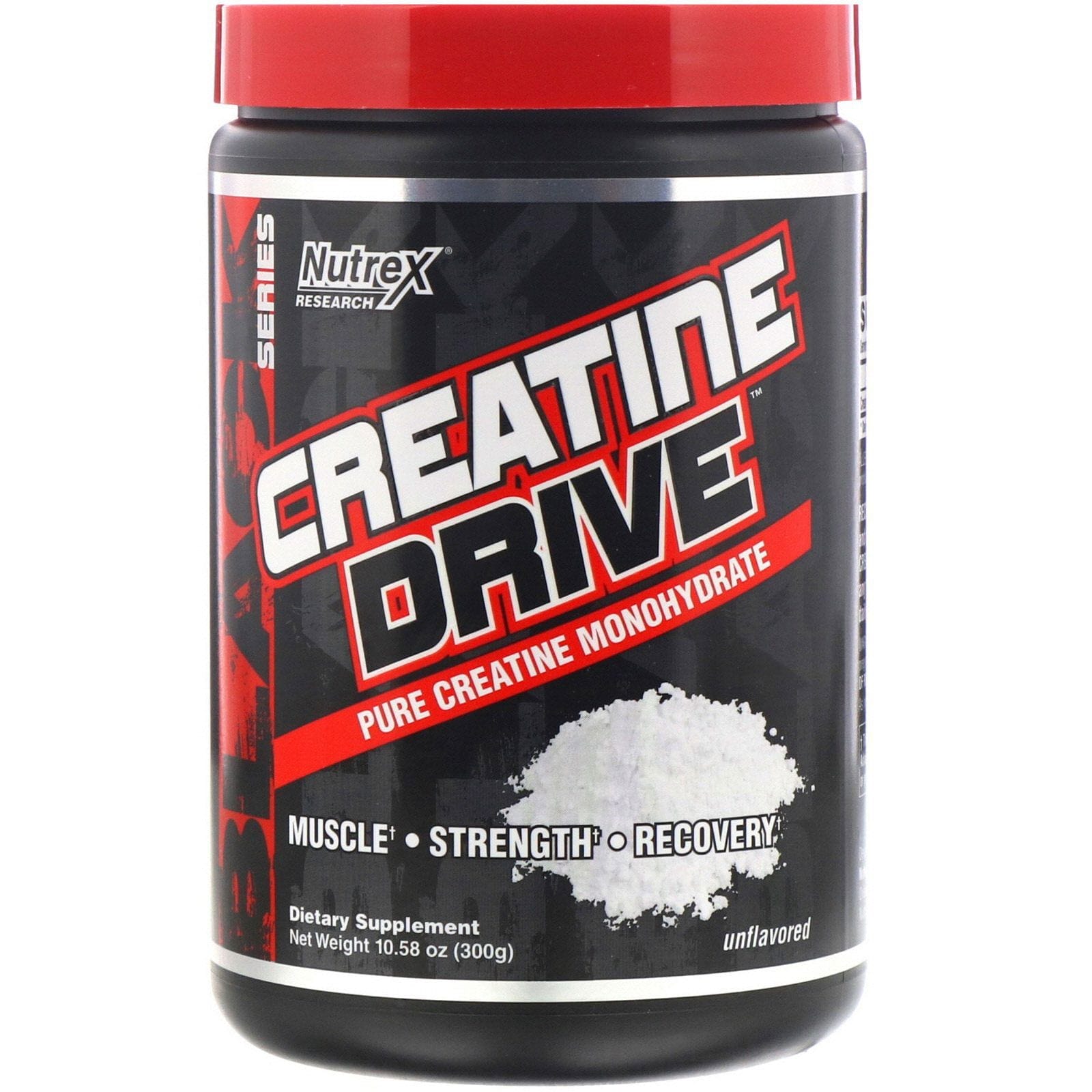 Nutrex Research, Creatine Drive, Sin sabor, 300 g (10,58 oz)