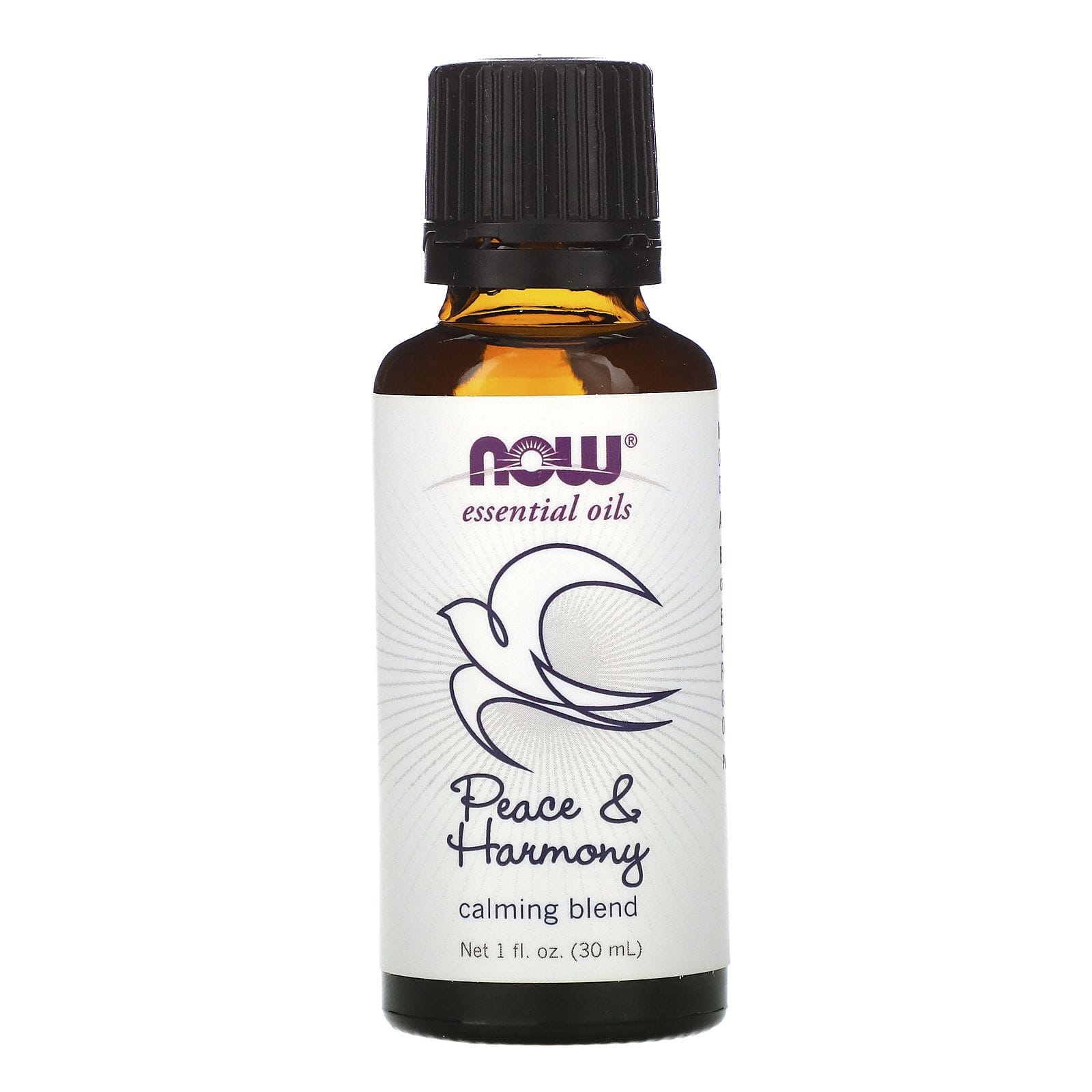 Now Foods, Aceites Esenciales, Mezcla Calmante, Paz y Armonía, 1 fl oz (30 ml)