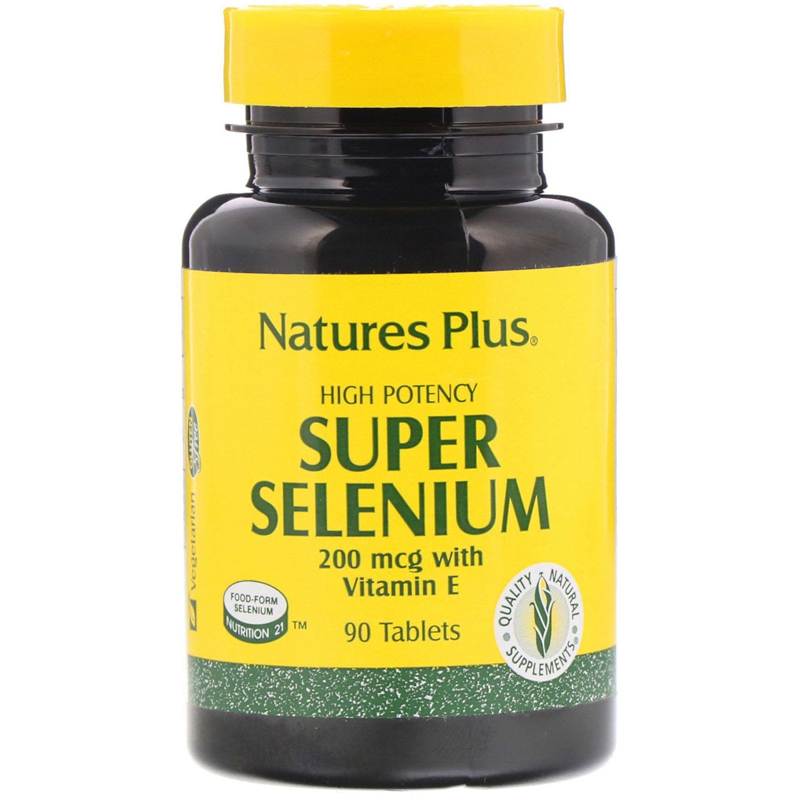 Nature's Plus, Super Selenium, 200 mcg, 90 Tabletas