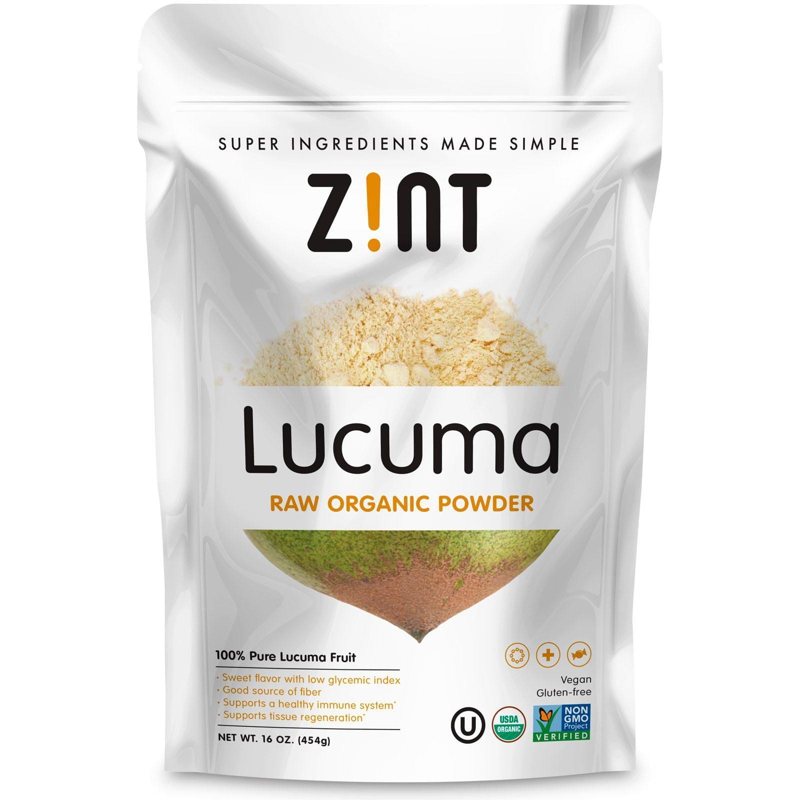 Zint, Lúcuma, polvo orgánico , 16 oz (454 g)