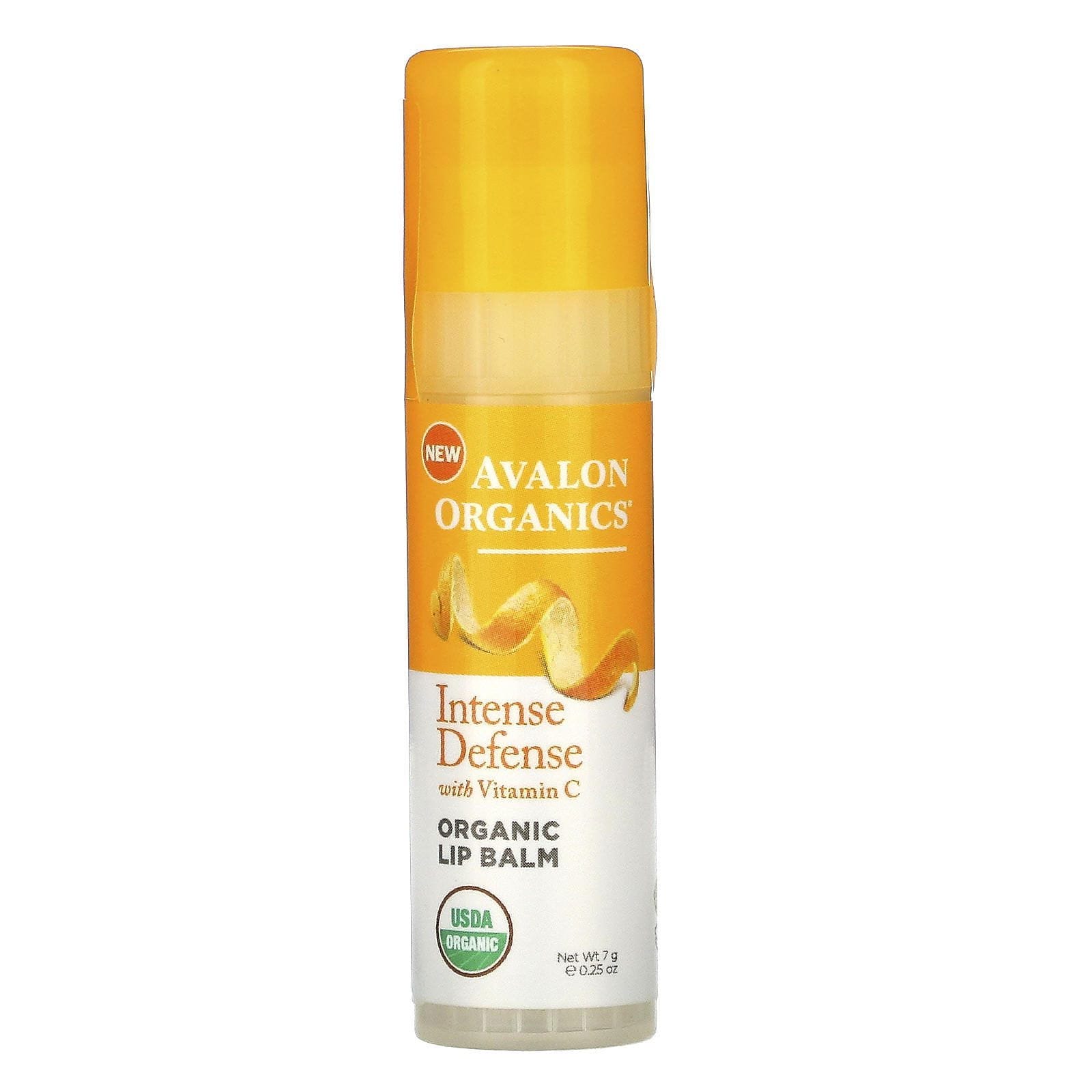 Avalon Organics, Vitamina C, suave bálsamo para labios, .25 oz (7 g)