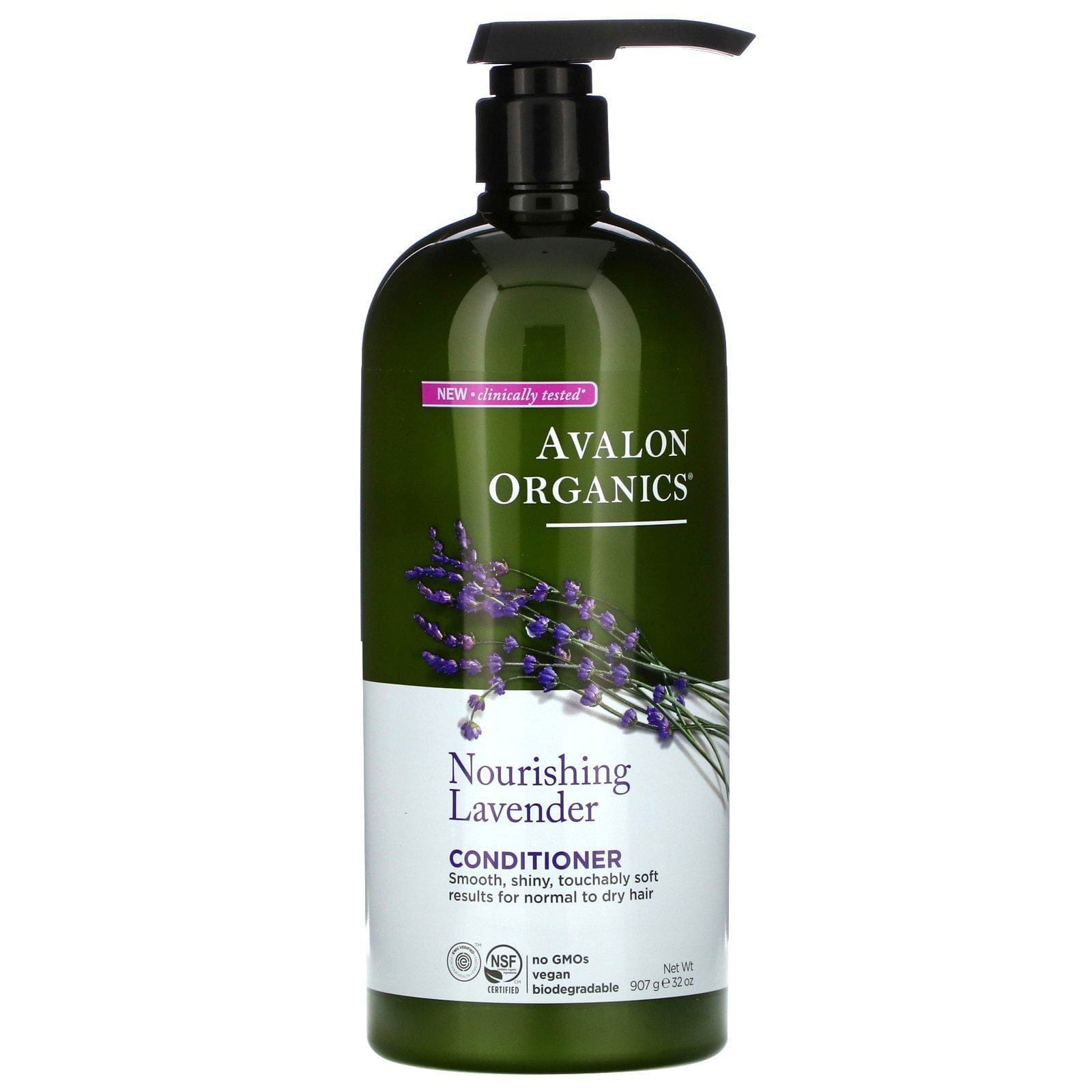 Avalon Organics, Acondicionador, Lavanda revitalizadora, 32 oz (907 g)
